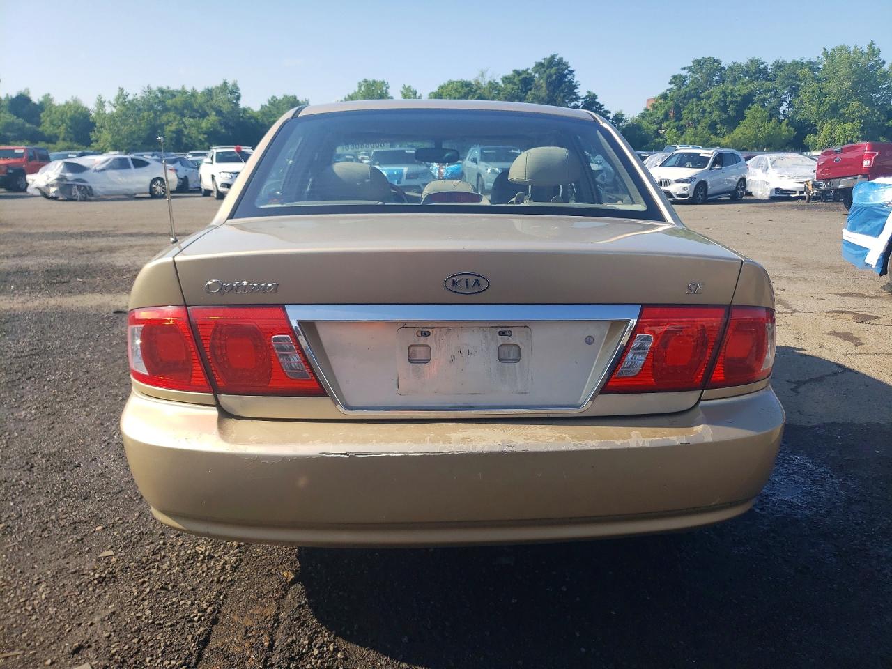 2003 Kia Optima Lx Tan vin: KNAGD126135204482