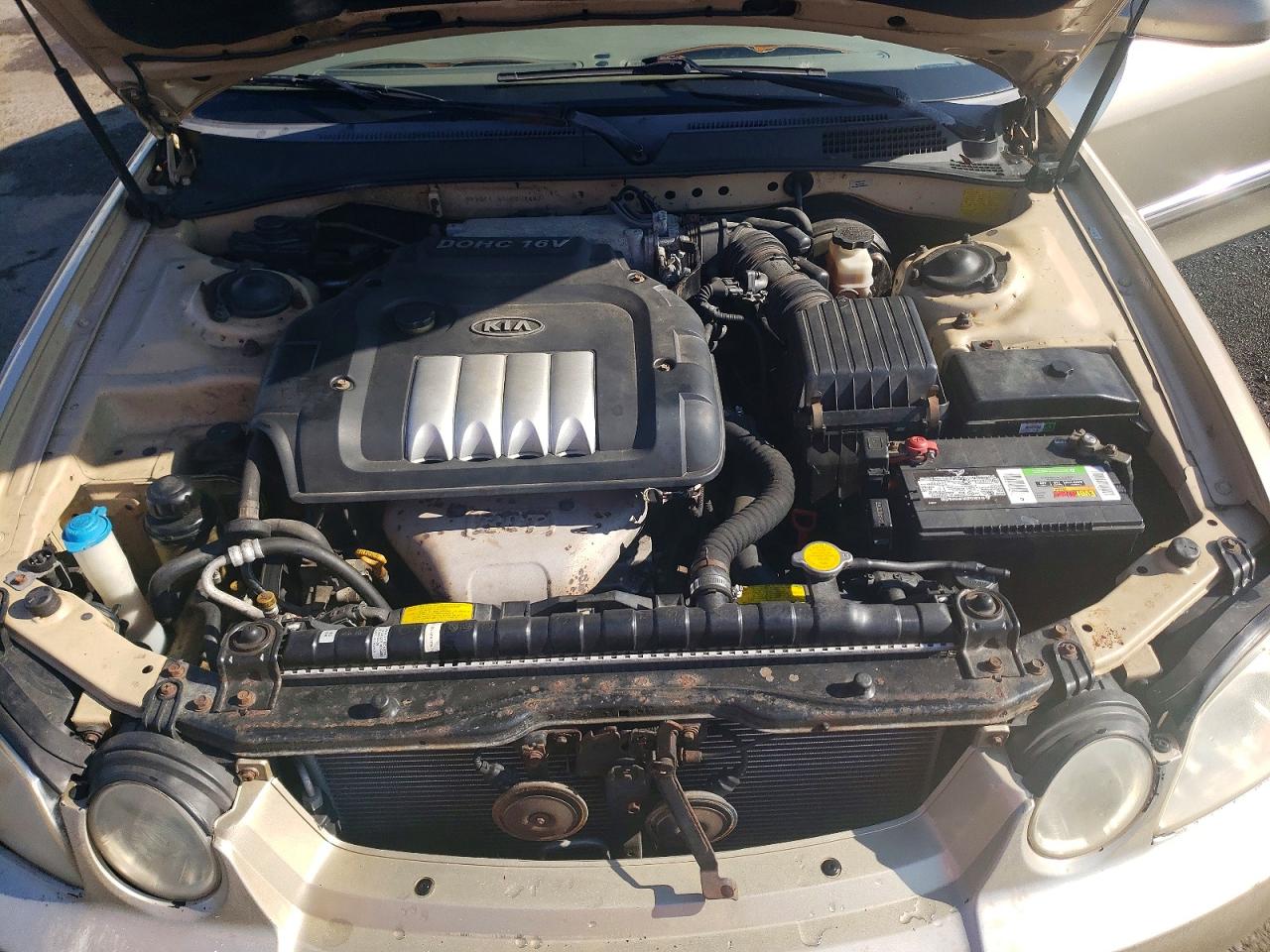 2003 Kia Optima Lx Tan vin: KNAGD126135204482