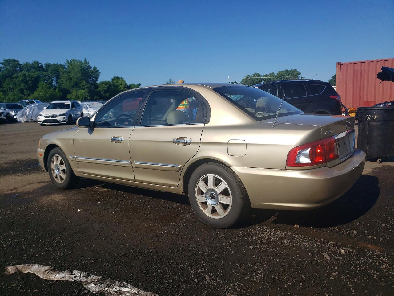 2003 Kia Optima Lx Tan vin: KNAGD126135204482