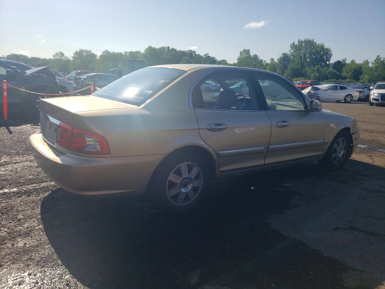 2003 Kia Optima Lx Tan vin: KNAGD126135204482