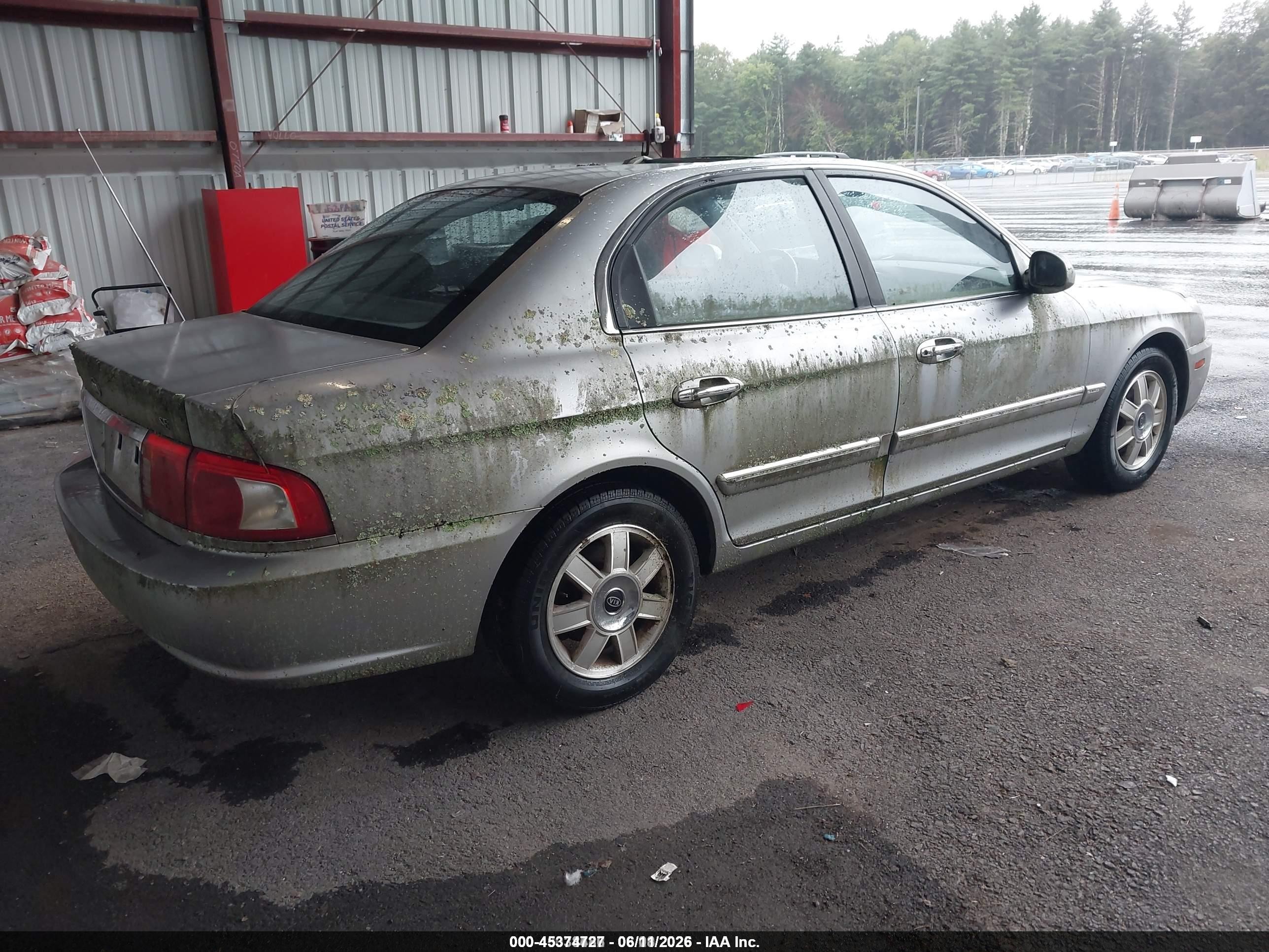 2003 Kia Optima Lx/se Серебряный vin: KNAGD126135228488