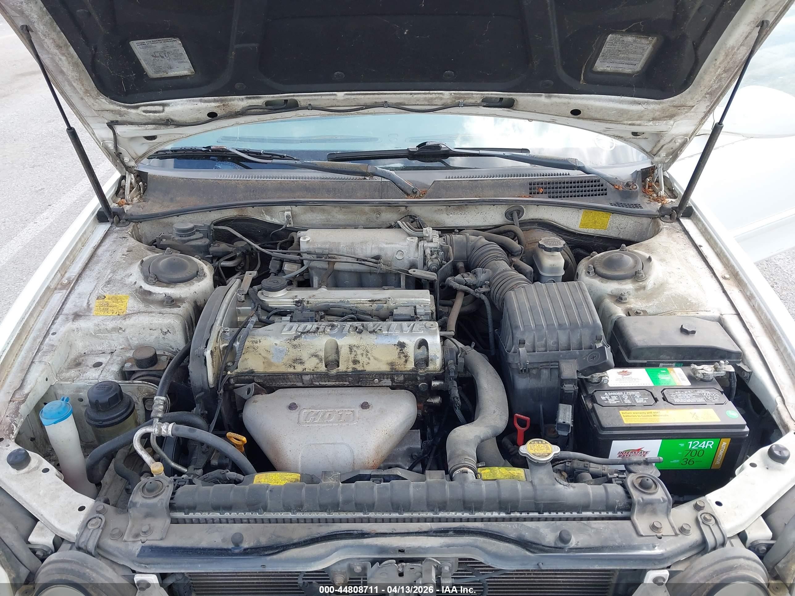 2004 Kia Optima Ex/lx White vin: KNAGD126145308990