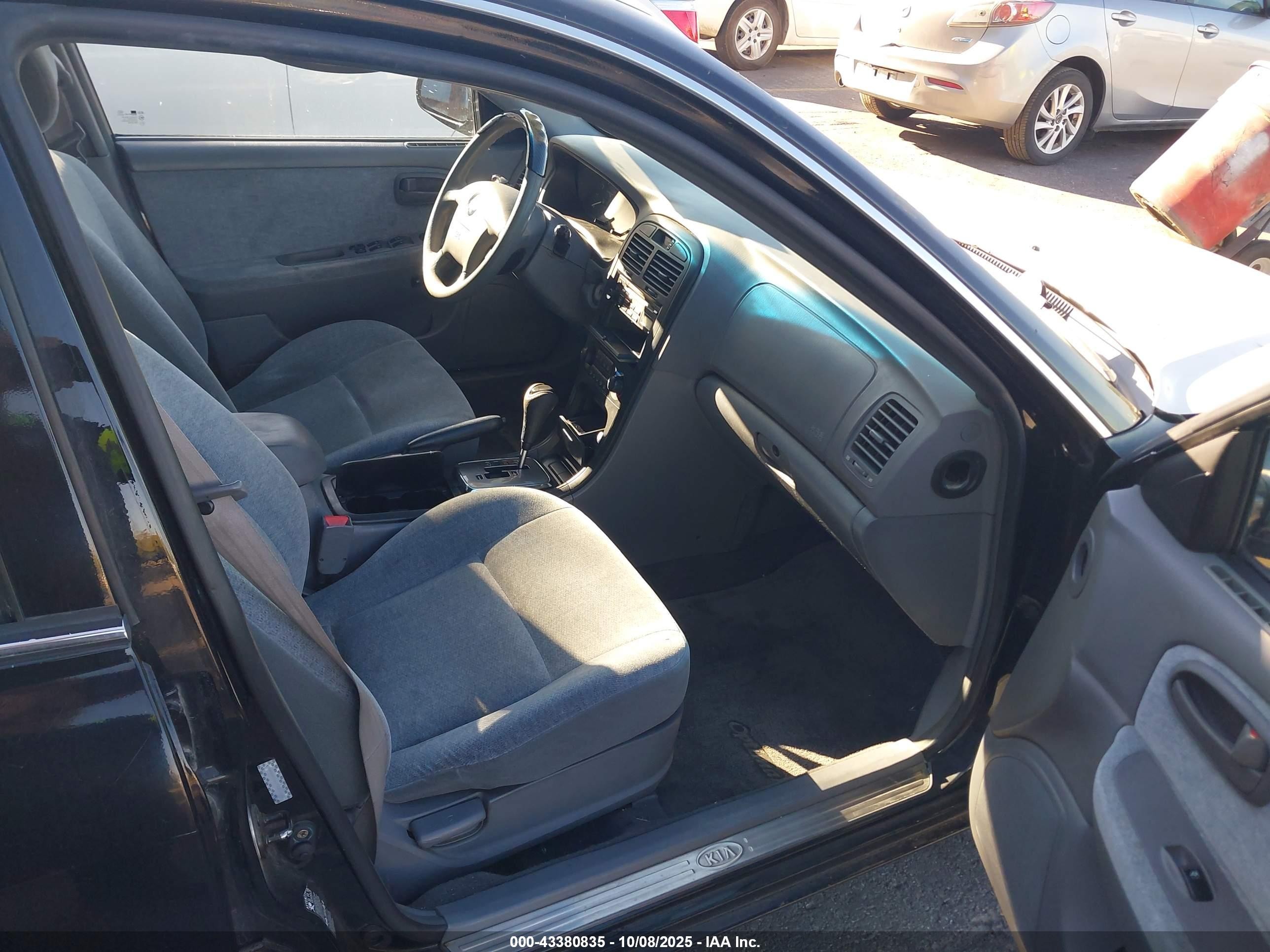 2004 Kia Optima Ex/lx Черный vin: KNAGD126145336238