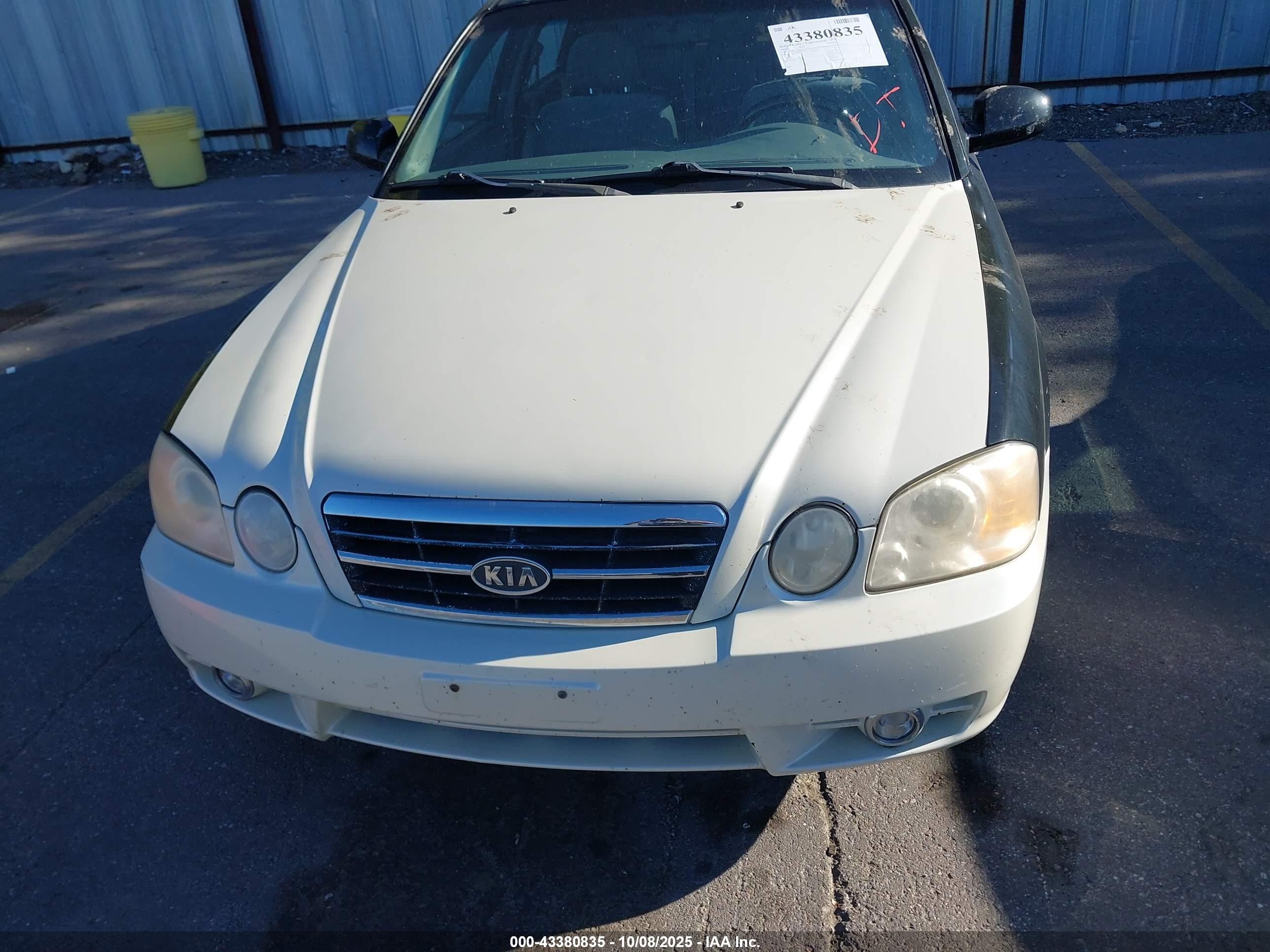 2004 Kia Optima Ex/lx Черный vin: KNAGD126145336238