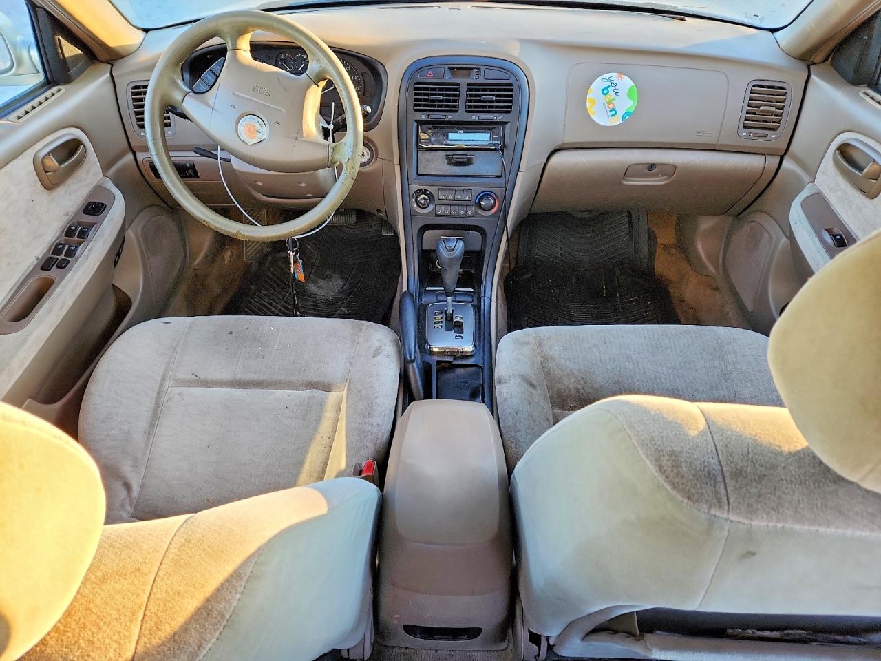 2004 Kia Optima Lx Silver vin: KNAGD126145363357