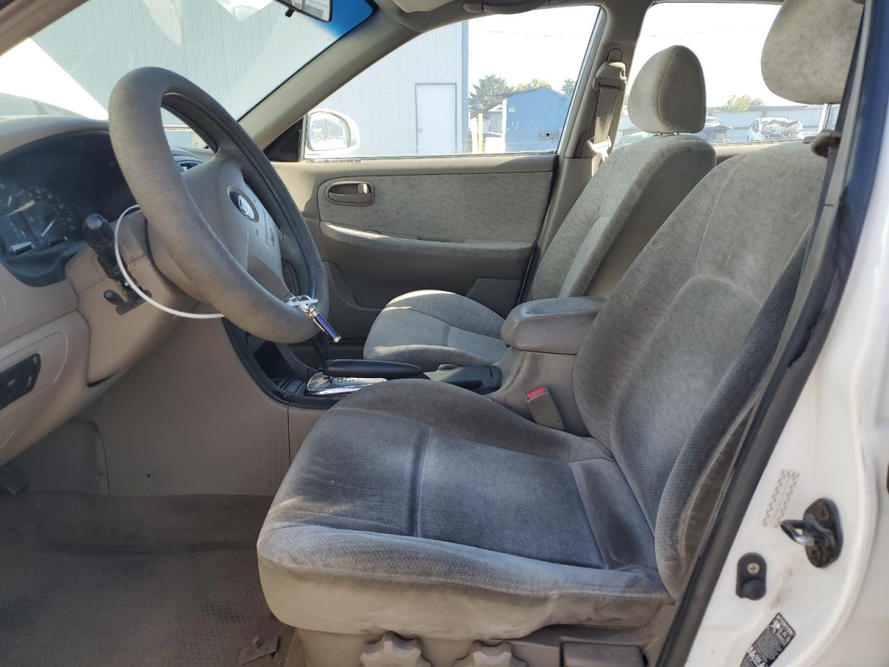 2005 Kia Optima Lx White vin: KNAGD126155389037
