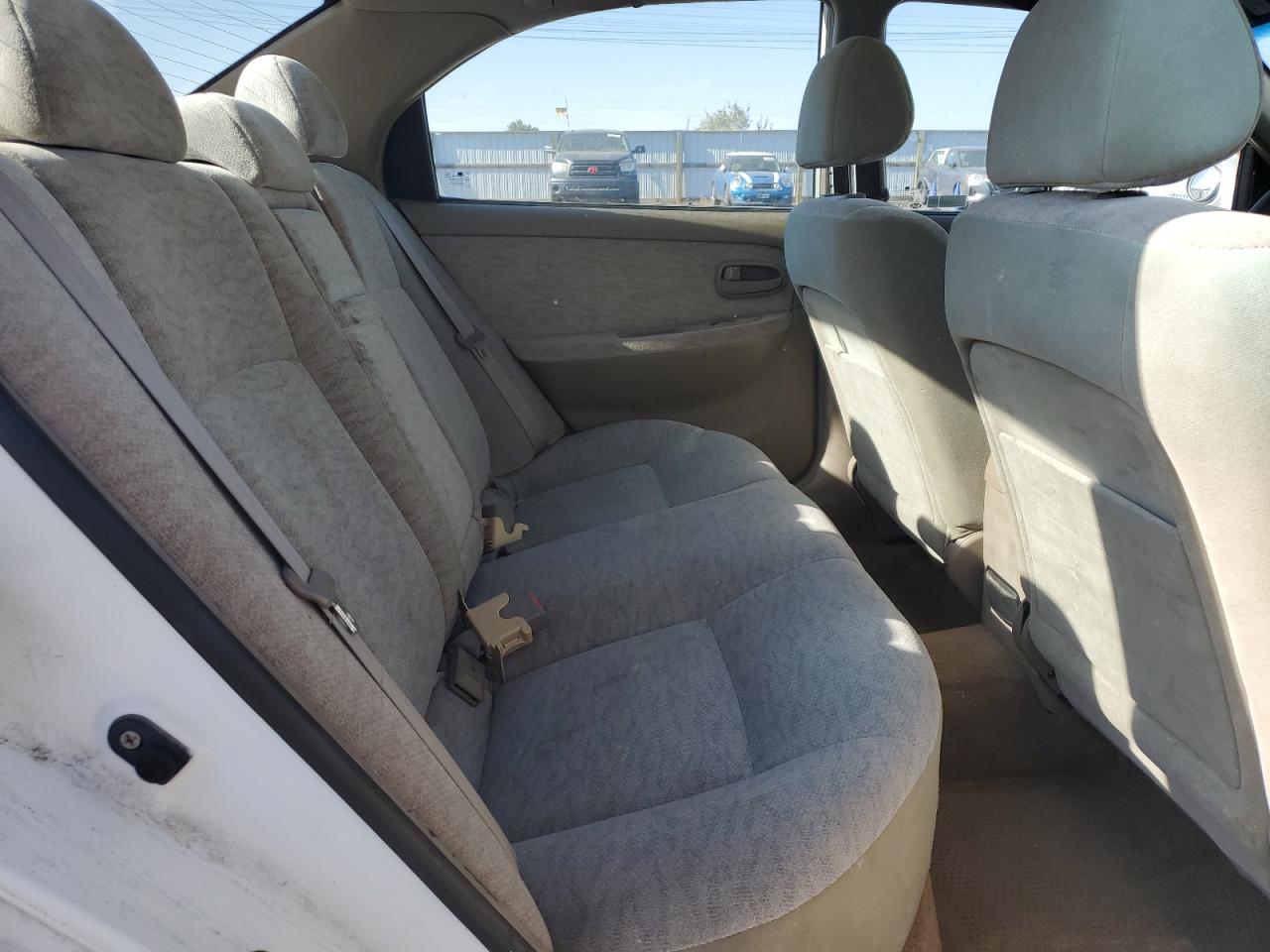 2005 Kia Optima Lx White vin: KNAGD126155389037
