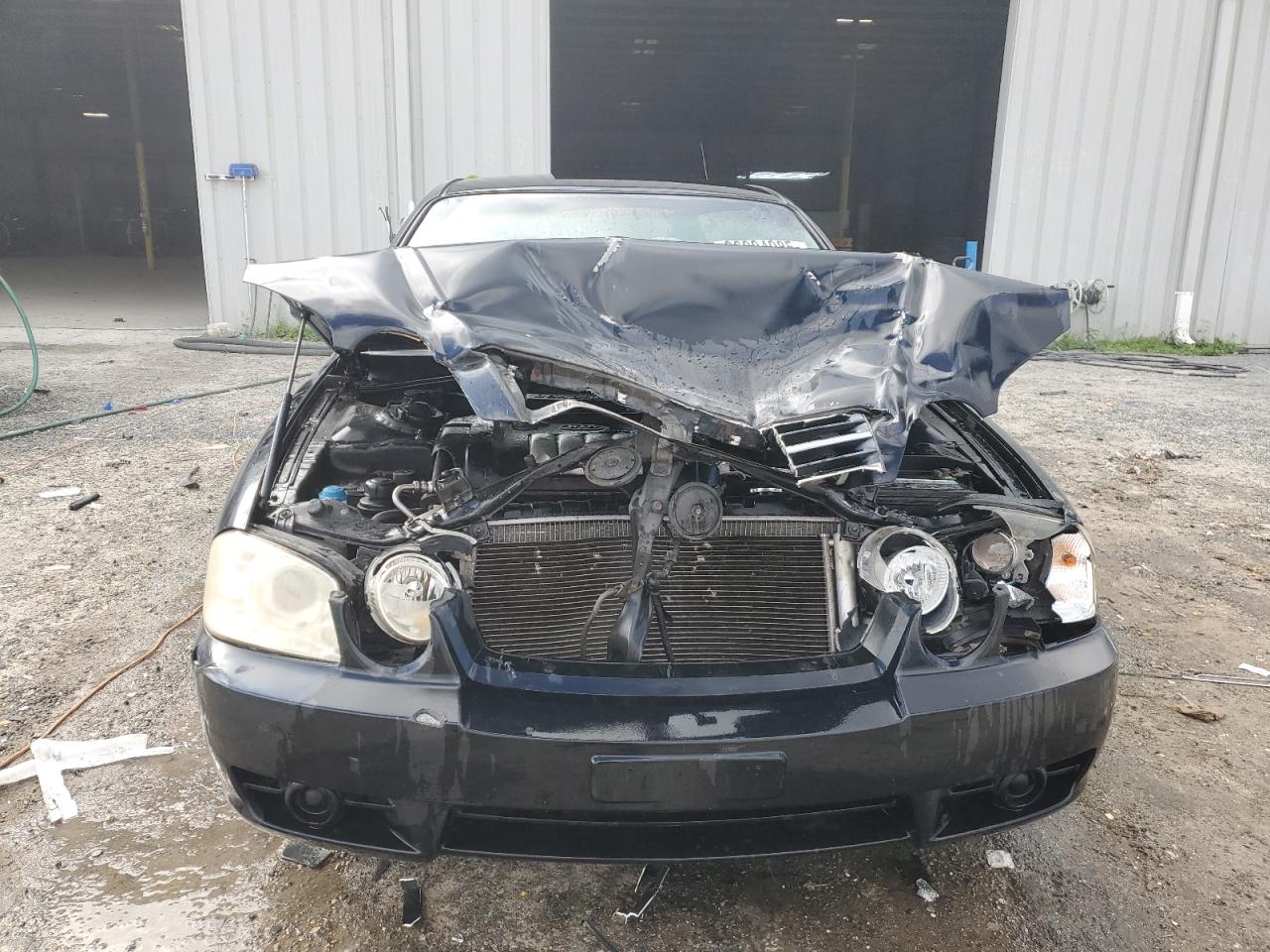 2005 Kia Optima Lx Black vin: KNAGD126155433036