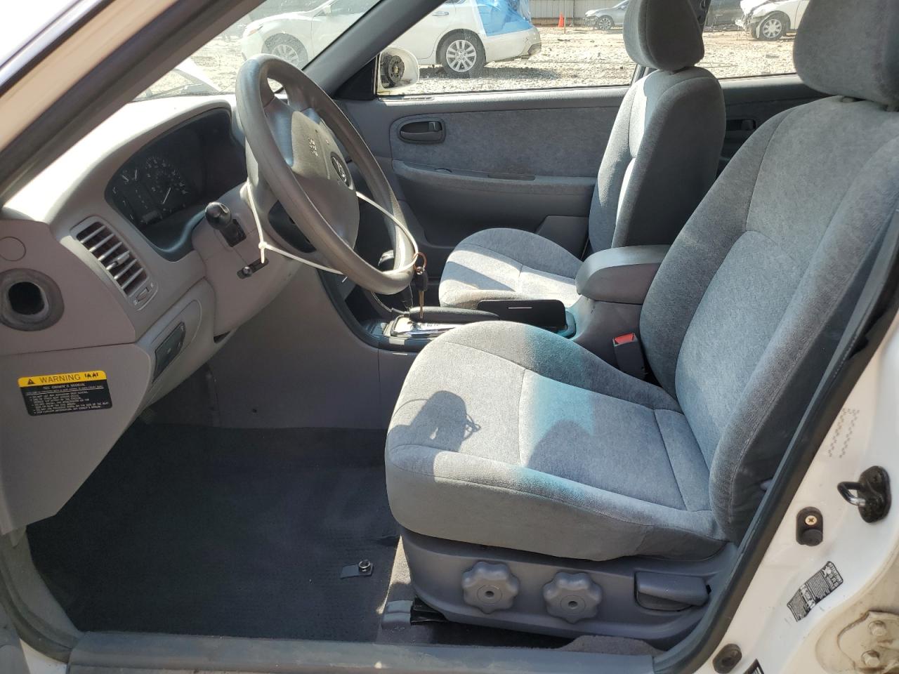 2004 Kia Optima Lx Белый vin: KNAGD126245258259