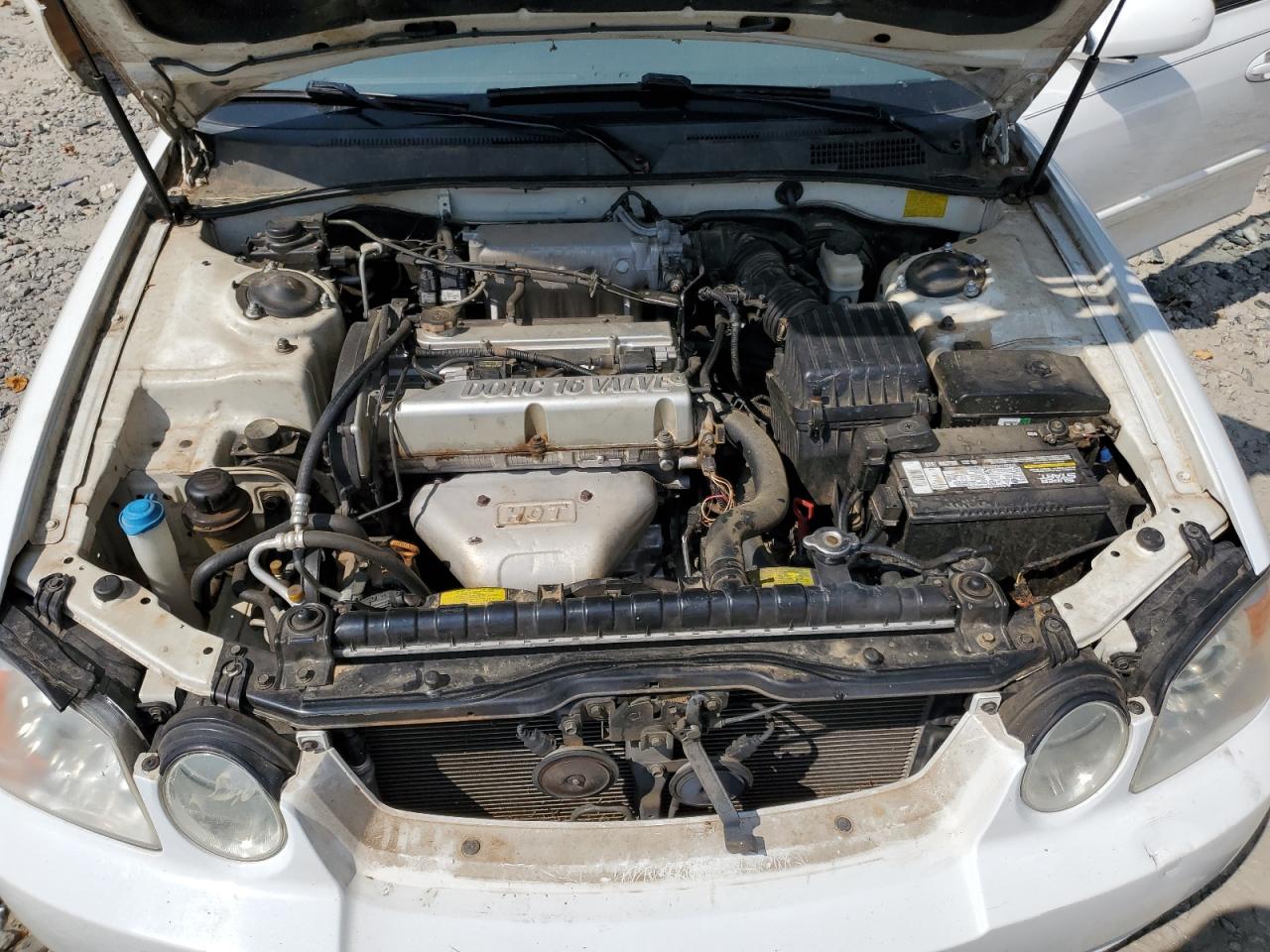 2004 Kia Optima Lx Белый vin: KNAGD126245258259