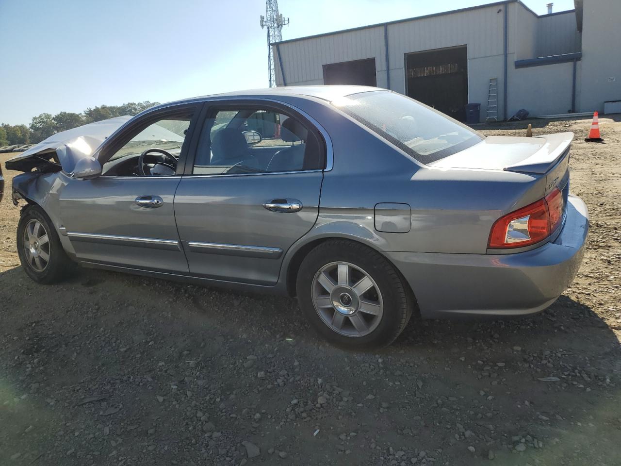 2004 Kia Optima Lx Синий vin: KNAGD126245270993