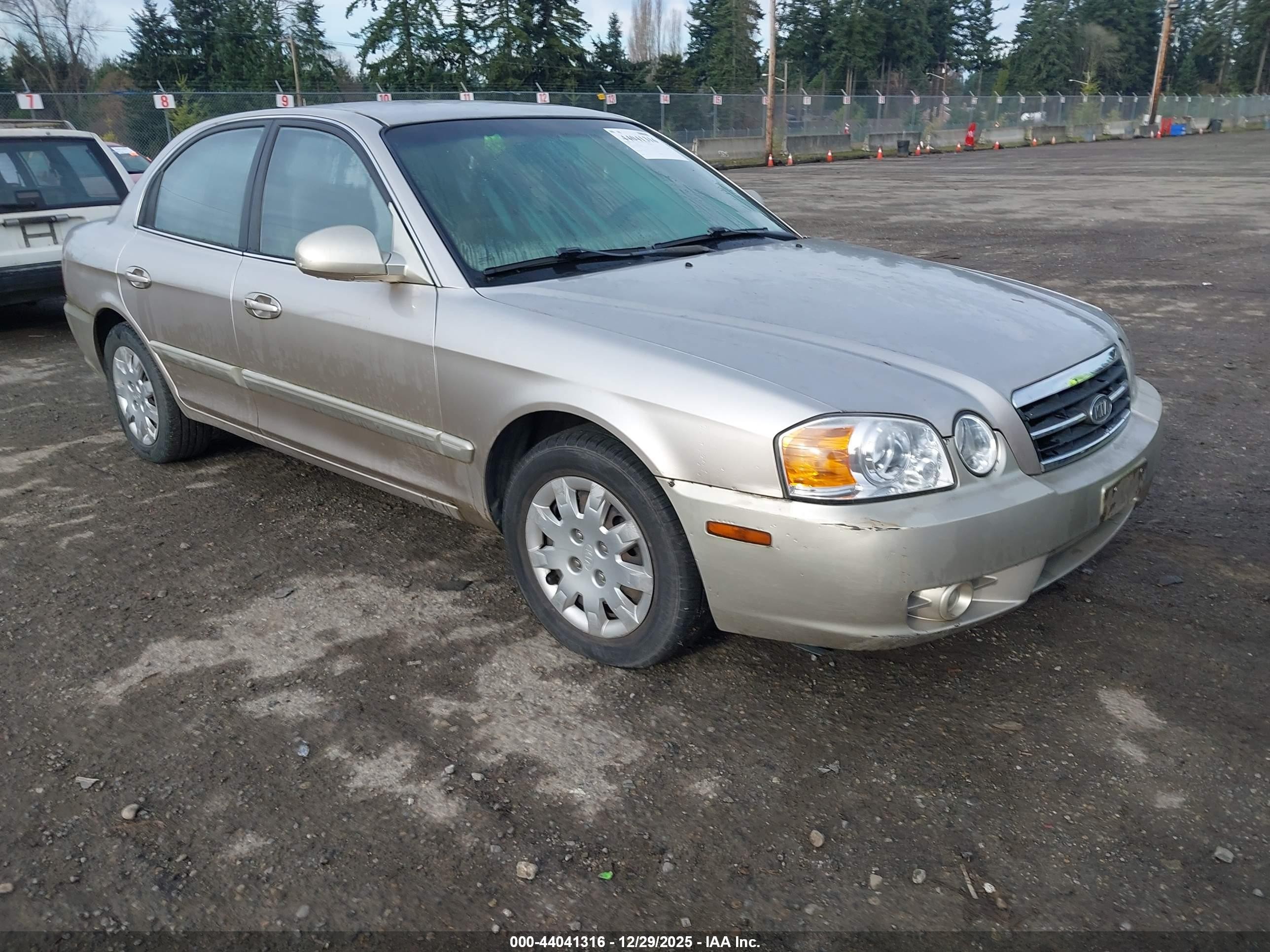 2004 Kia Optima Ex/lx Dark Brown vin: KNAGD126345327864