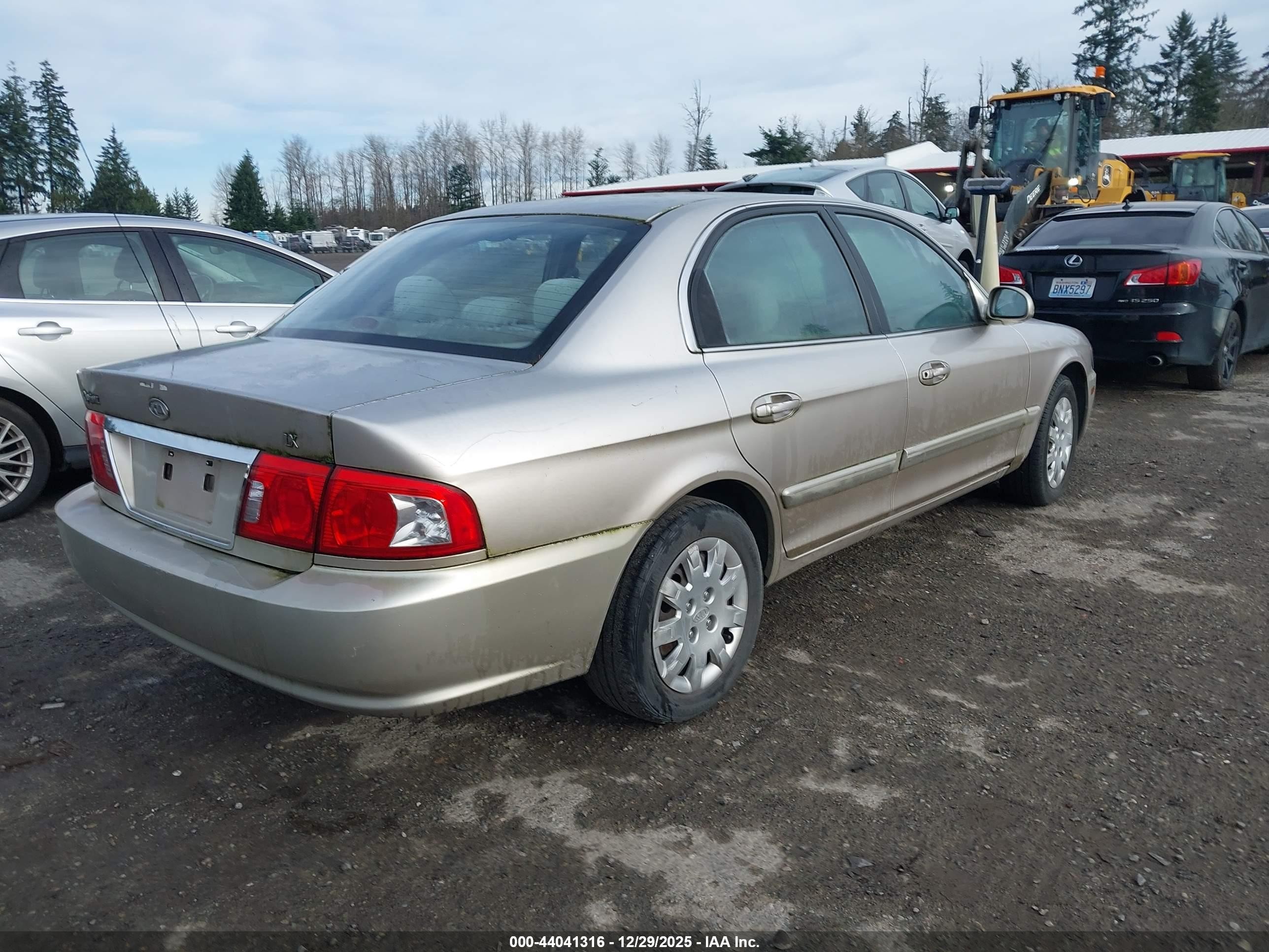 2004 Kia Optima Ex/lx Dark Brown vin: KNAGD126345327864