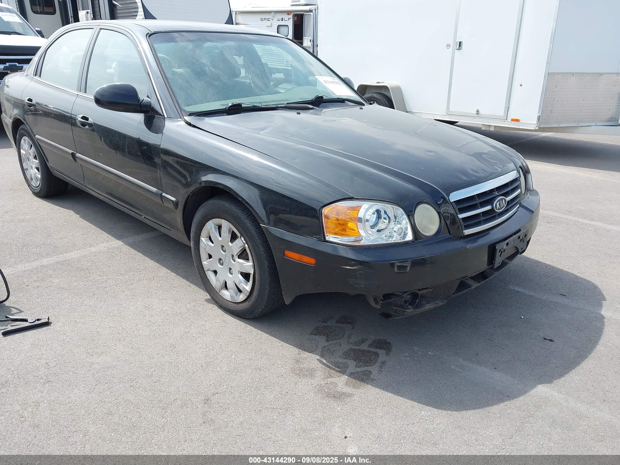 2004 Kia Optima Ex/lx Black vin: KNAGD126345336239