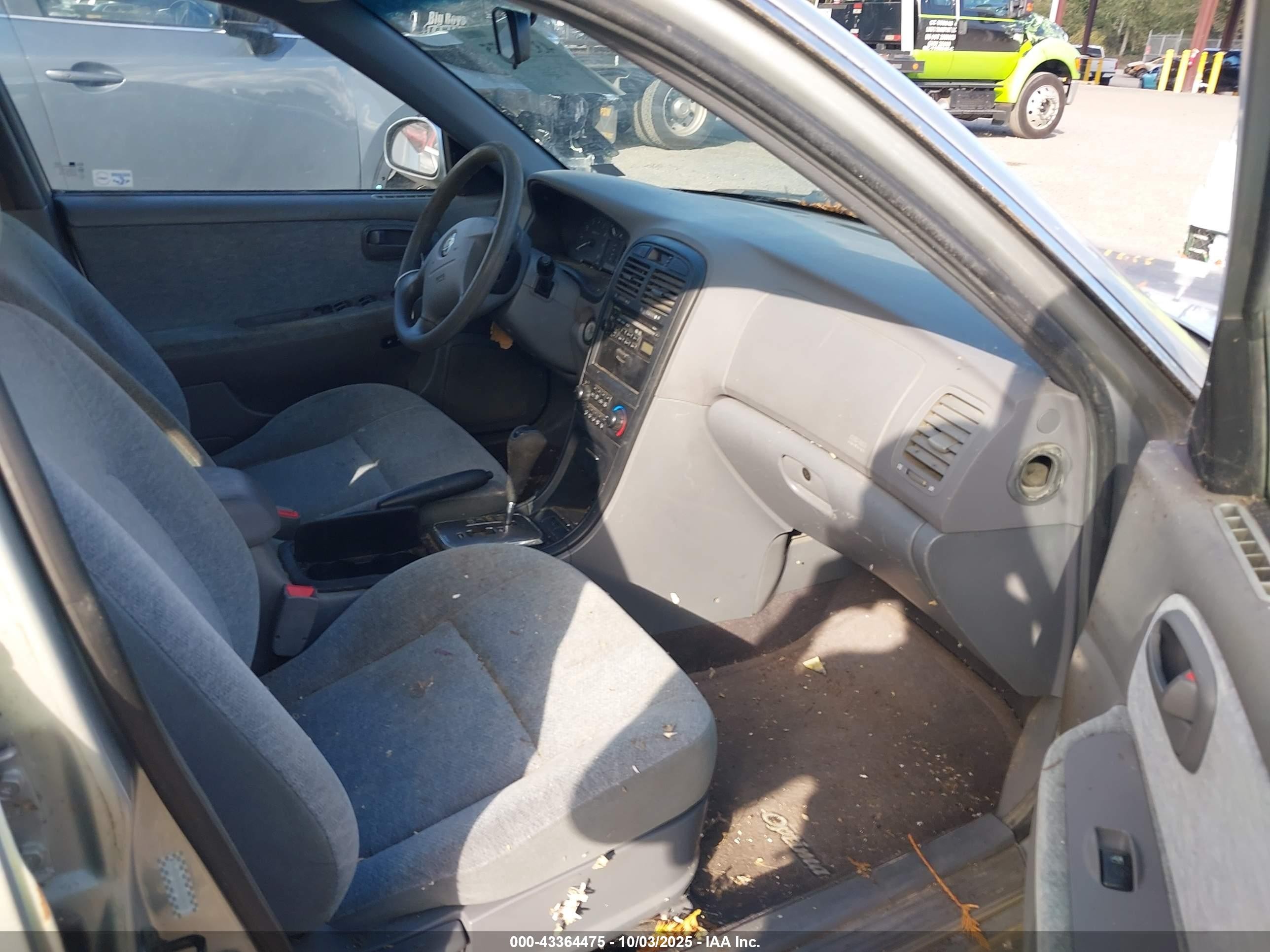 2004 Kia Optima Ex/lx Silver vin: KNAGD126345362159