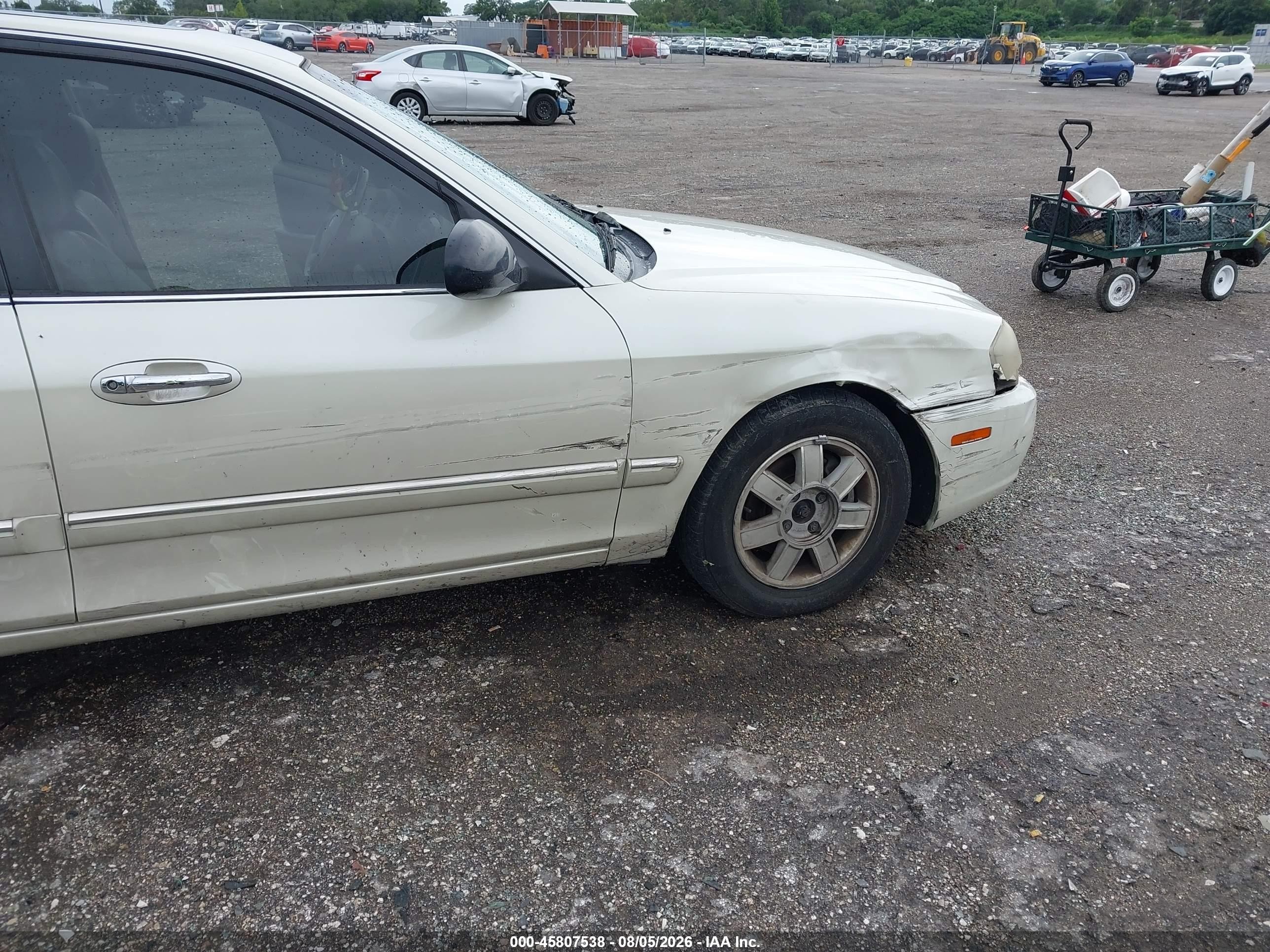 2004 Kia Optima Ex/lx Белый vin: KNAGD126345365112