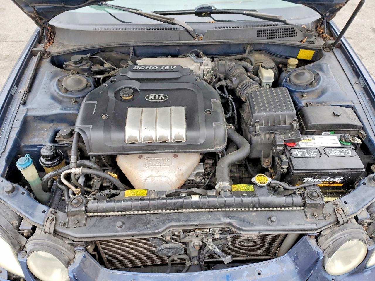 2005 Kia Optima Lx Blue vin: KNAGD126355405786