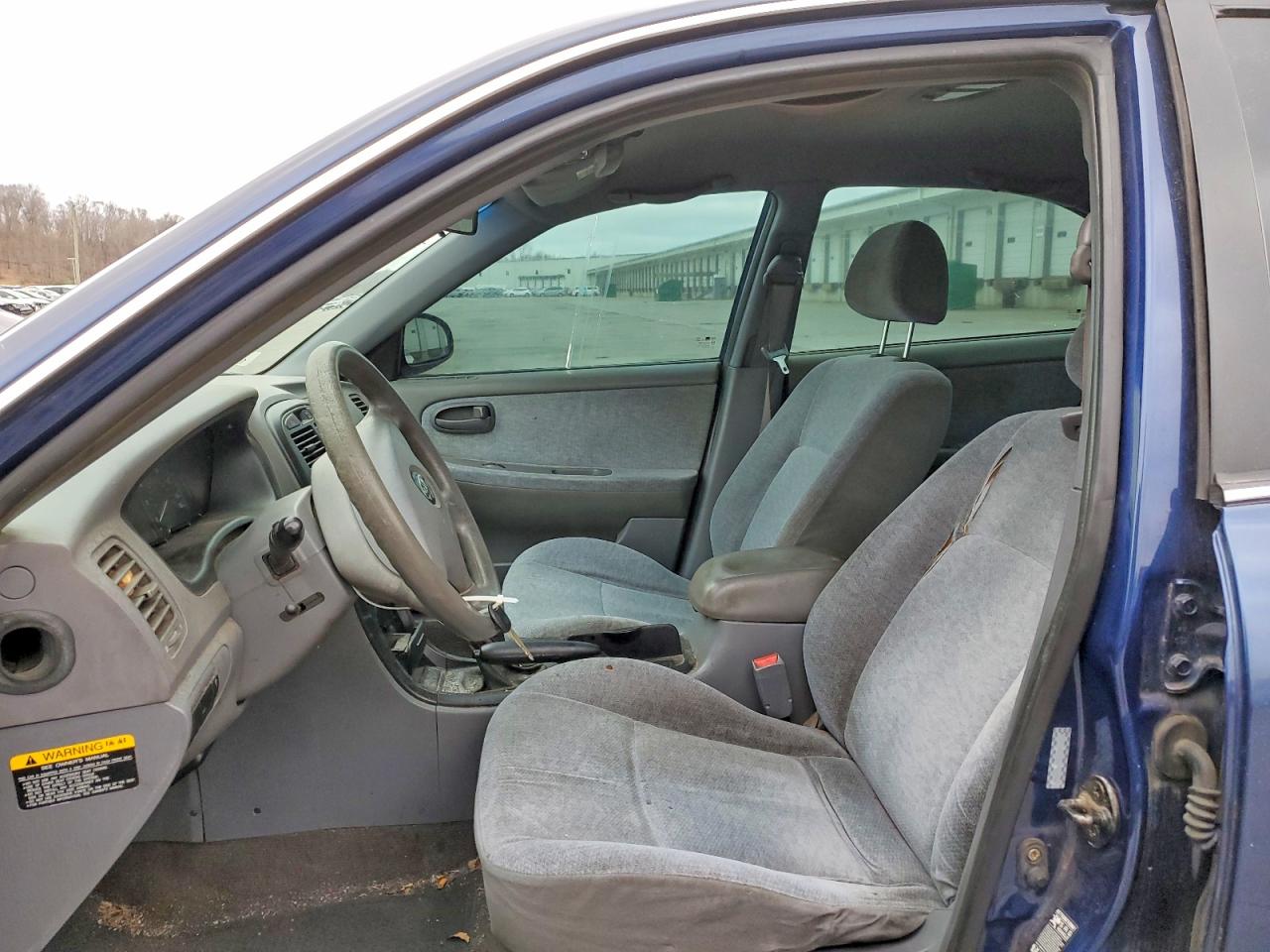 2005 Kia Optima Lx Blue vin: KNAGD126355405786