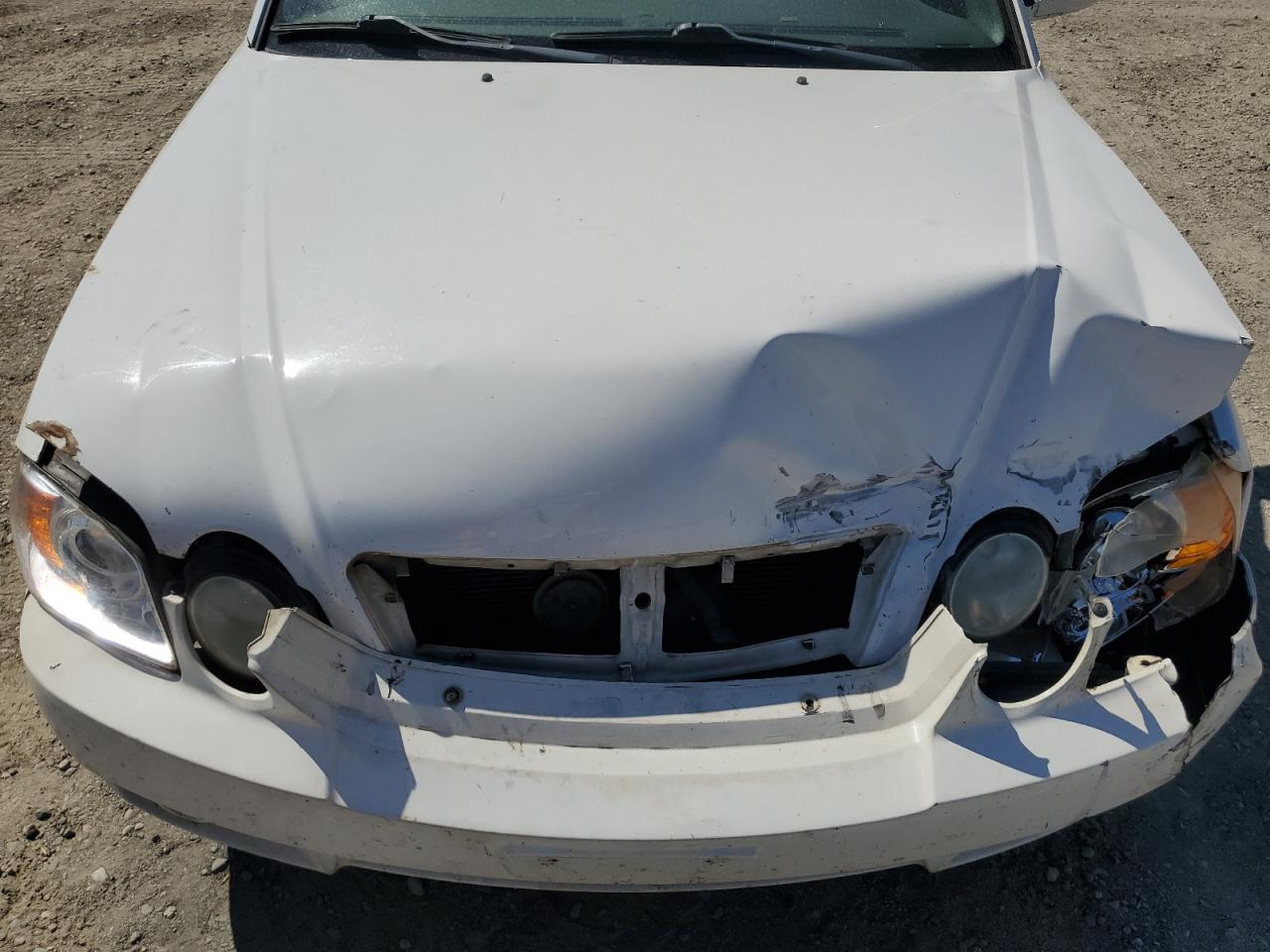2004 Kia Optima Lx White vin: KNAGD126445255024