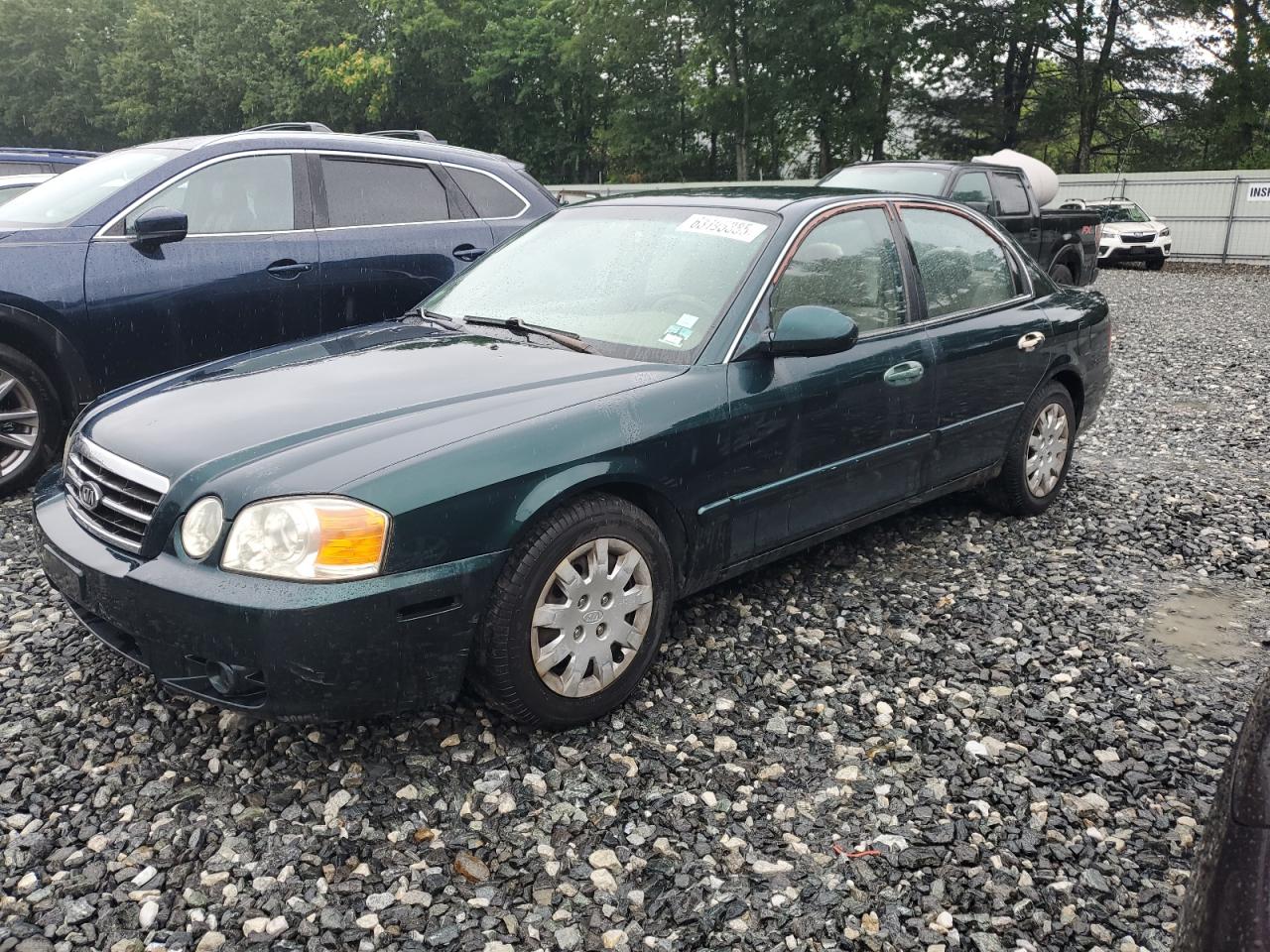 2004 Kia Optima Lx Зеленый vin: KNAGD126445283552