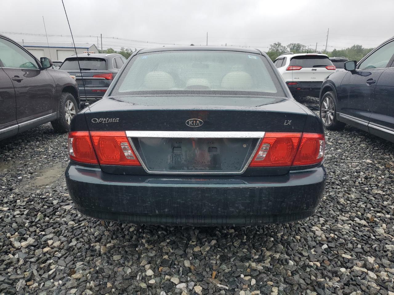 2004 Kia Optima Lx Зеленый vin: KNAGD126445283552