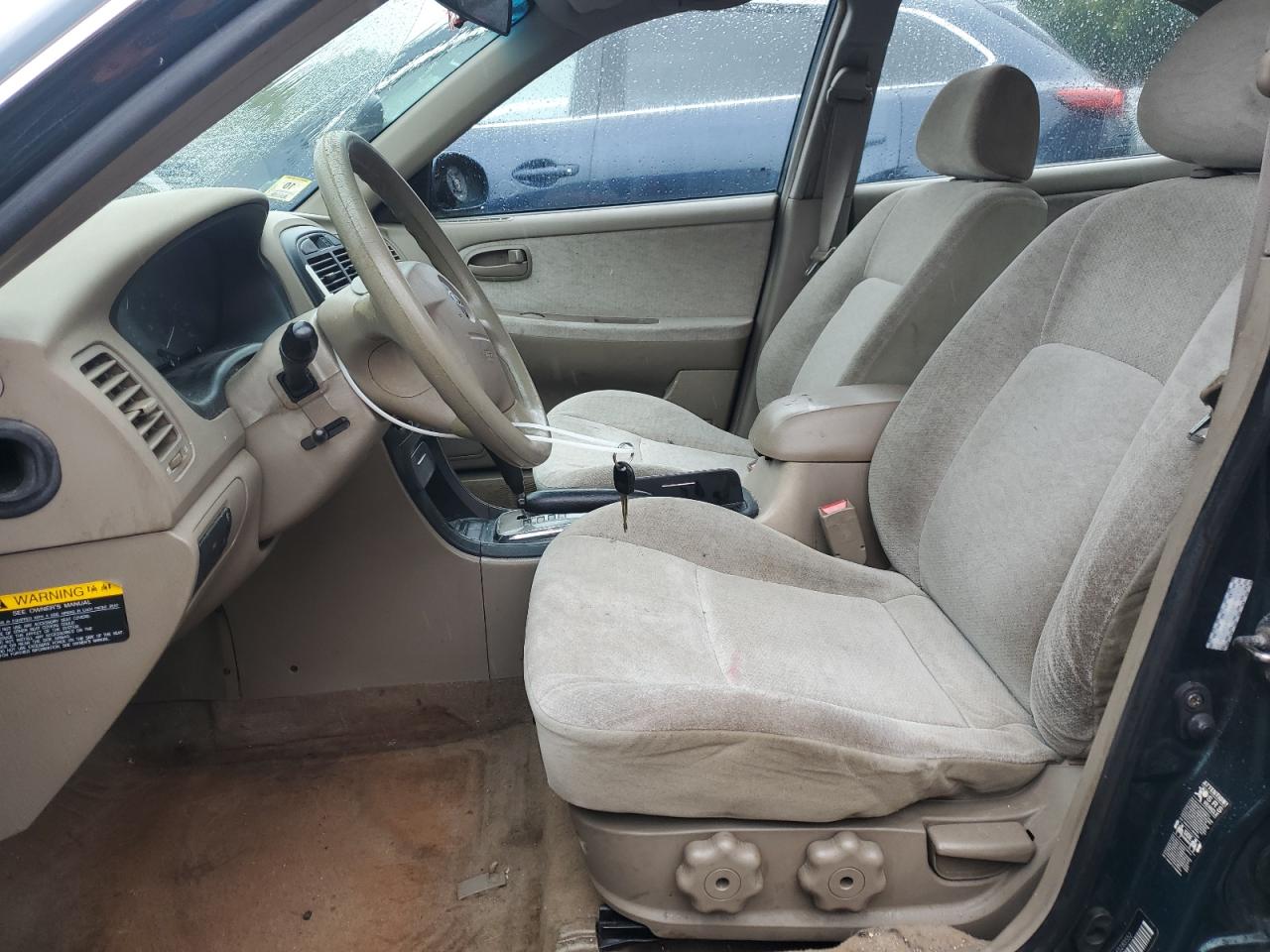 2004 Kia Optima Lx Зеленый vin: KNAGD126445283552