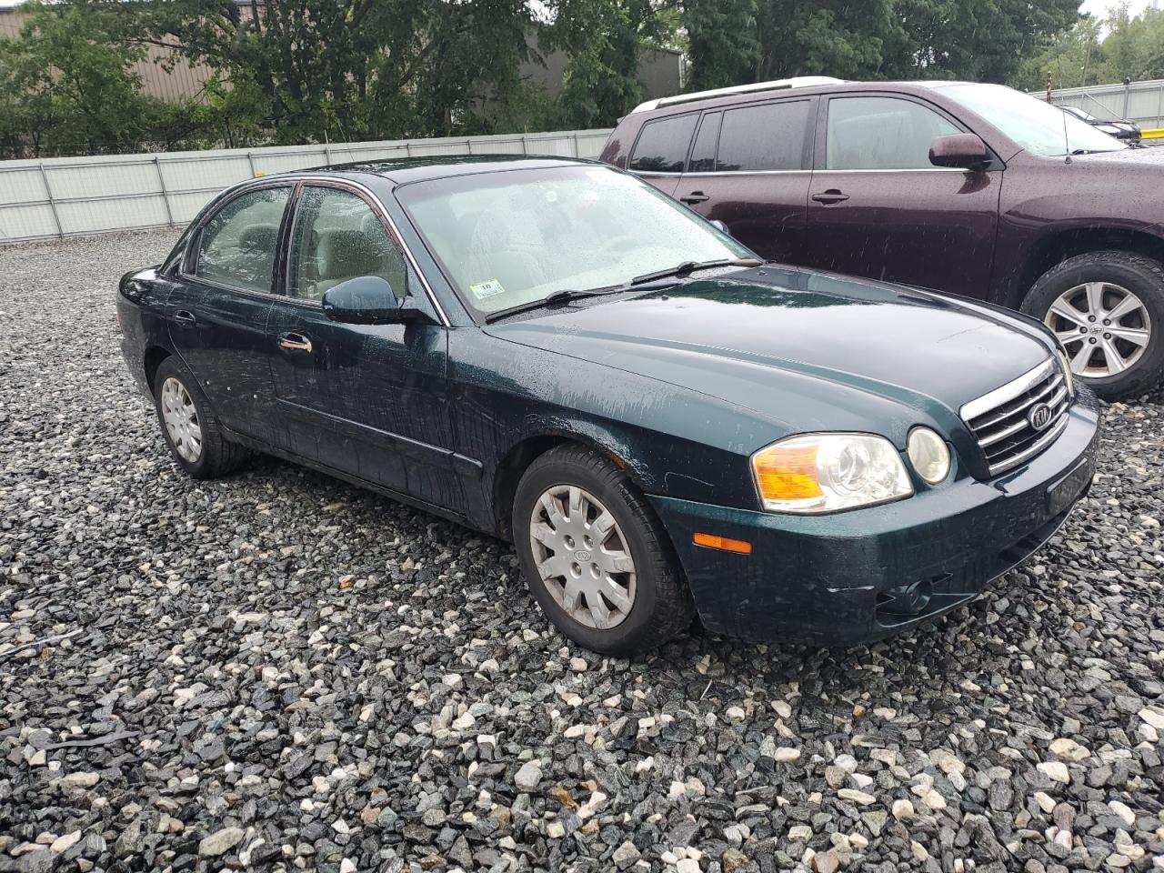 2004 Kia Optima Lx Зеленый vin: KNAGD126445283552