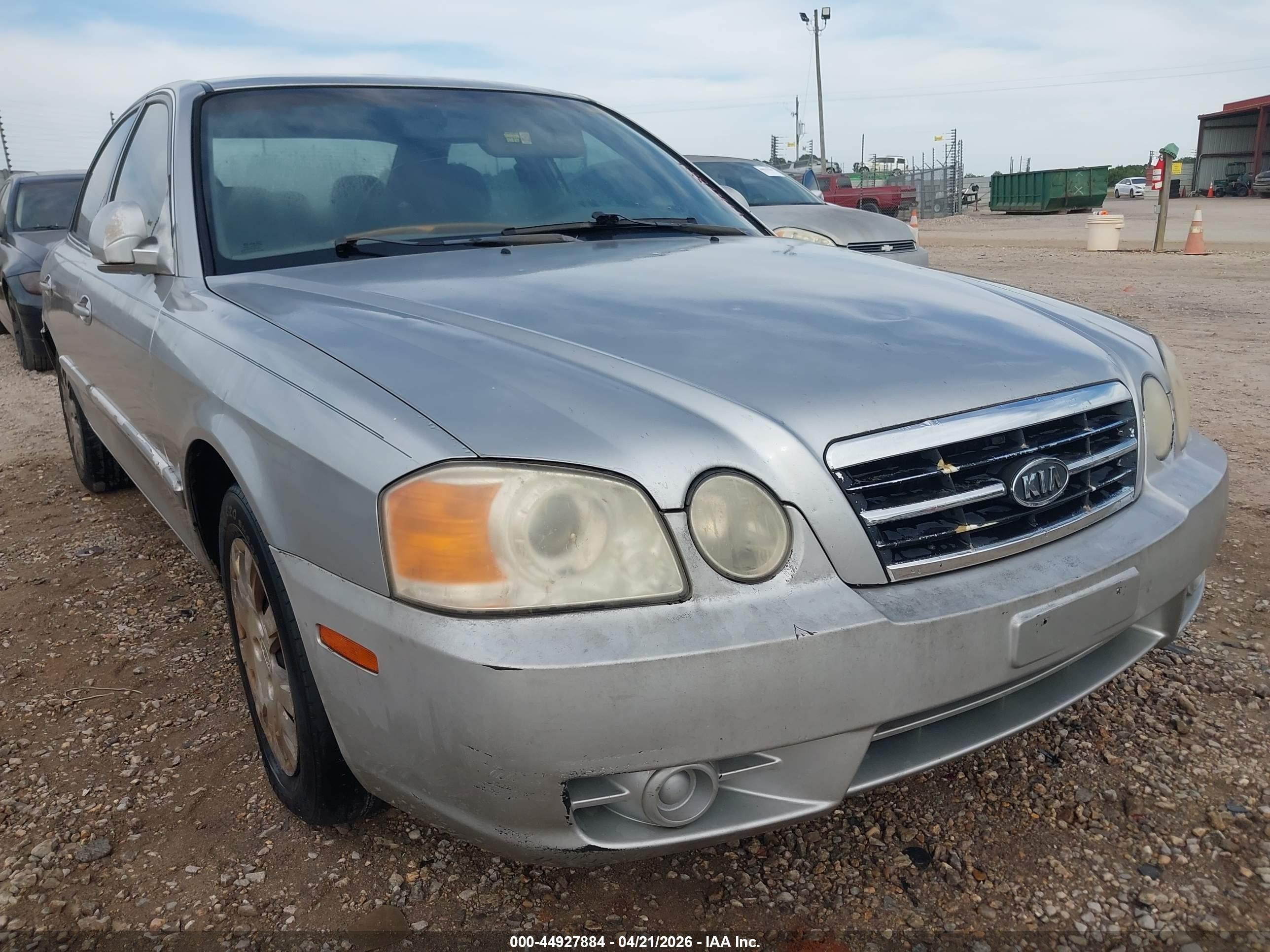 2004 Kia Optima Ex/lx Серебряный vin: KNAGD126445313097