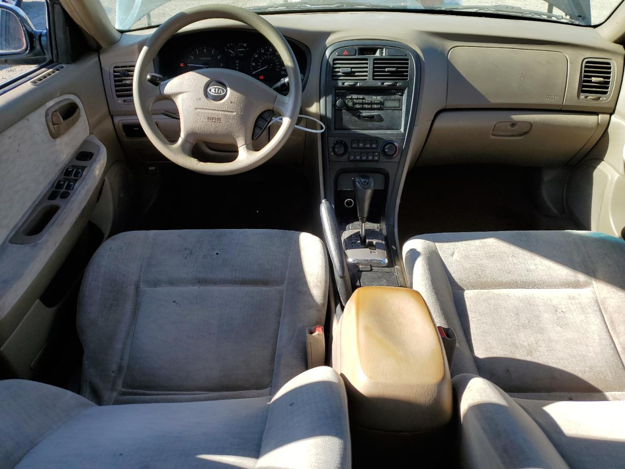 2004 Kia Optima Lx Green vin: KNAGD126445372439