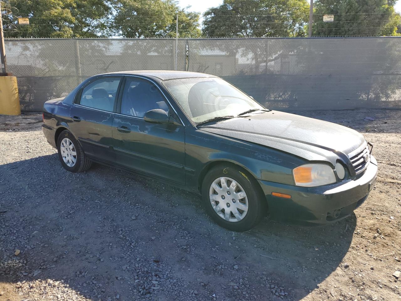 2004 Kia Optima Lx Green vin: KNAGD126445372439