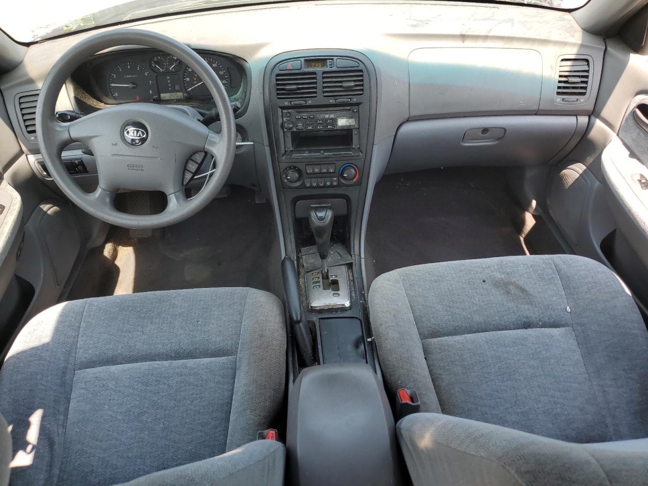 2005 Kia Optima Lx Silver vin: KNAGD126455401925