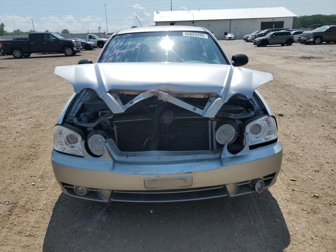 2005 Kia Optima Lx Silver vin: KNAGD126455401925