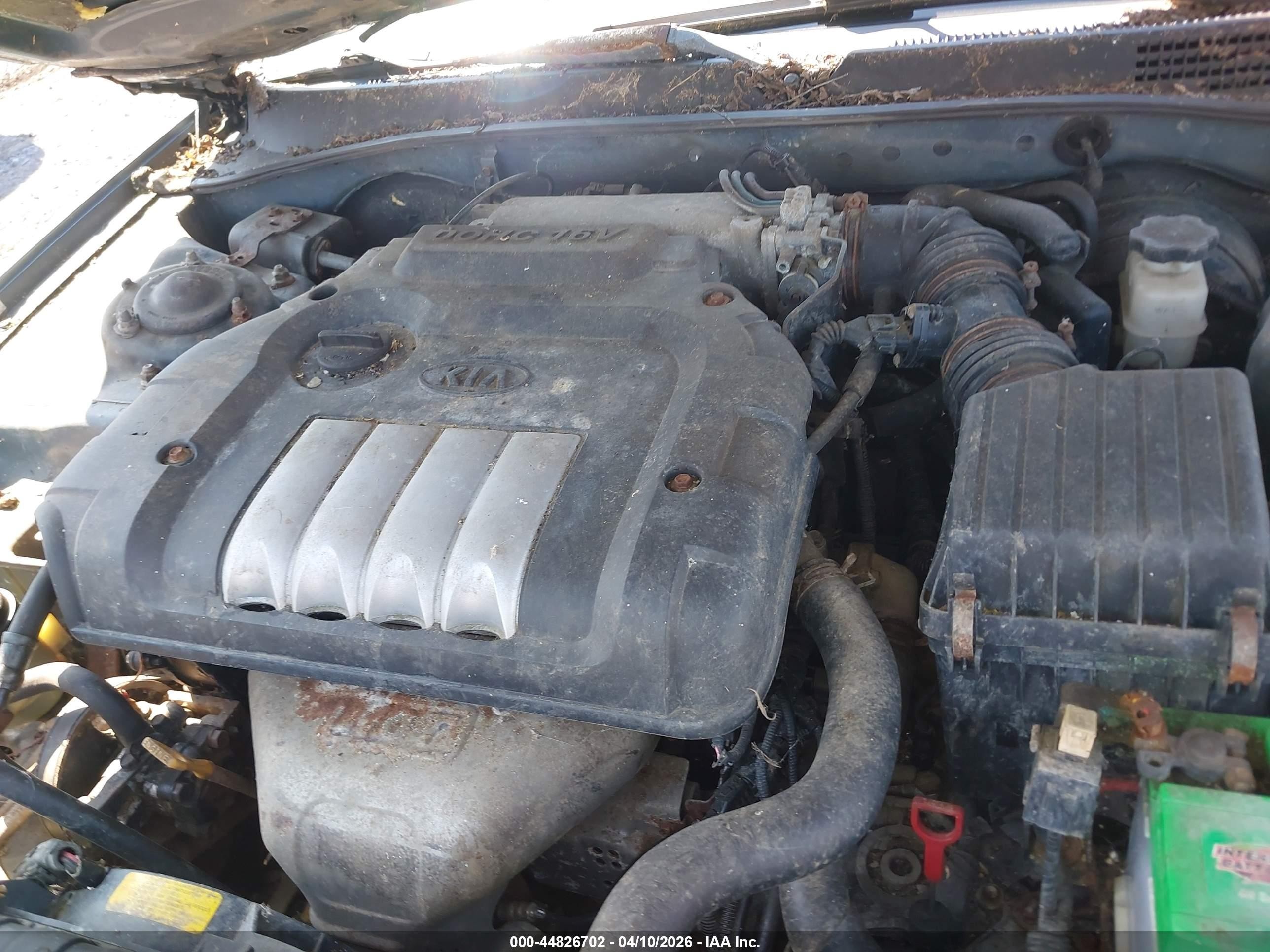 2001 Kia Optima Lx/se Blue vin: KNAGD126515054101