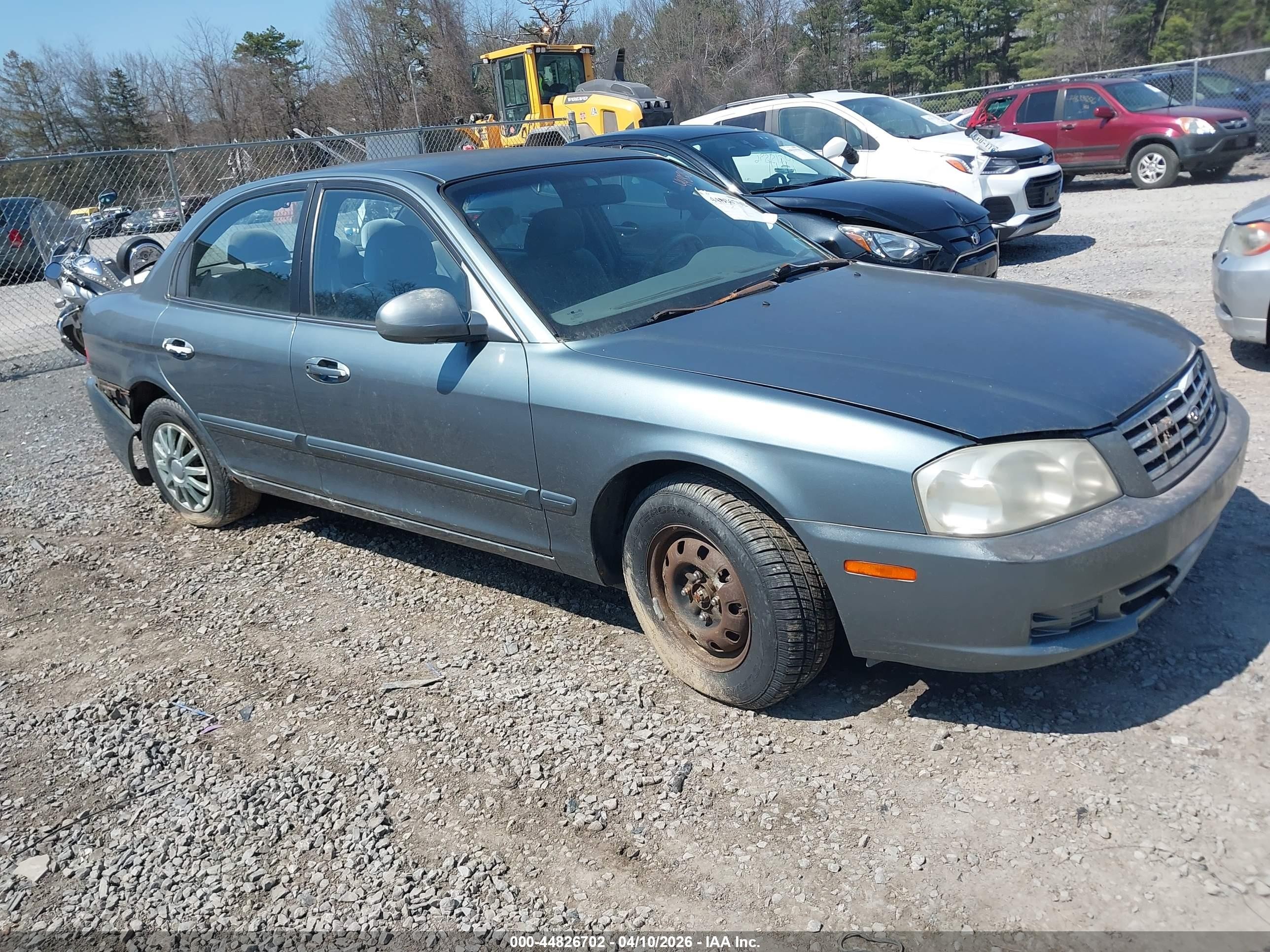 2001 Kia Optima Lx/se Blue vin: KNAGD126515054101