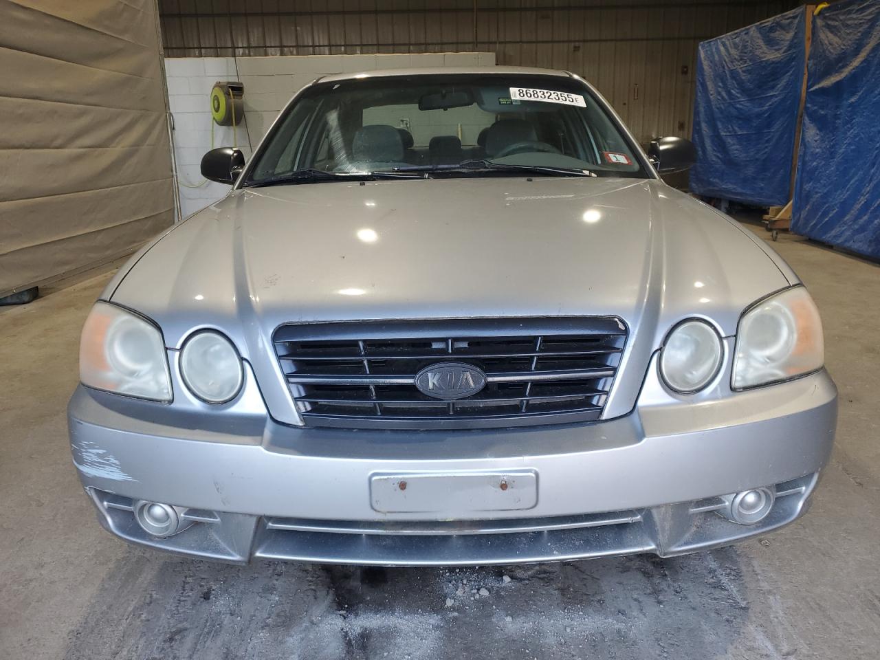 2004 Kia Optima Lx Silver vin: KNAGD126545257834