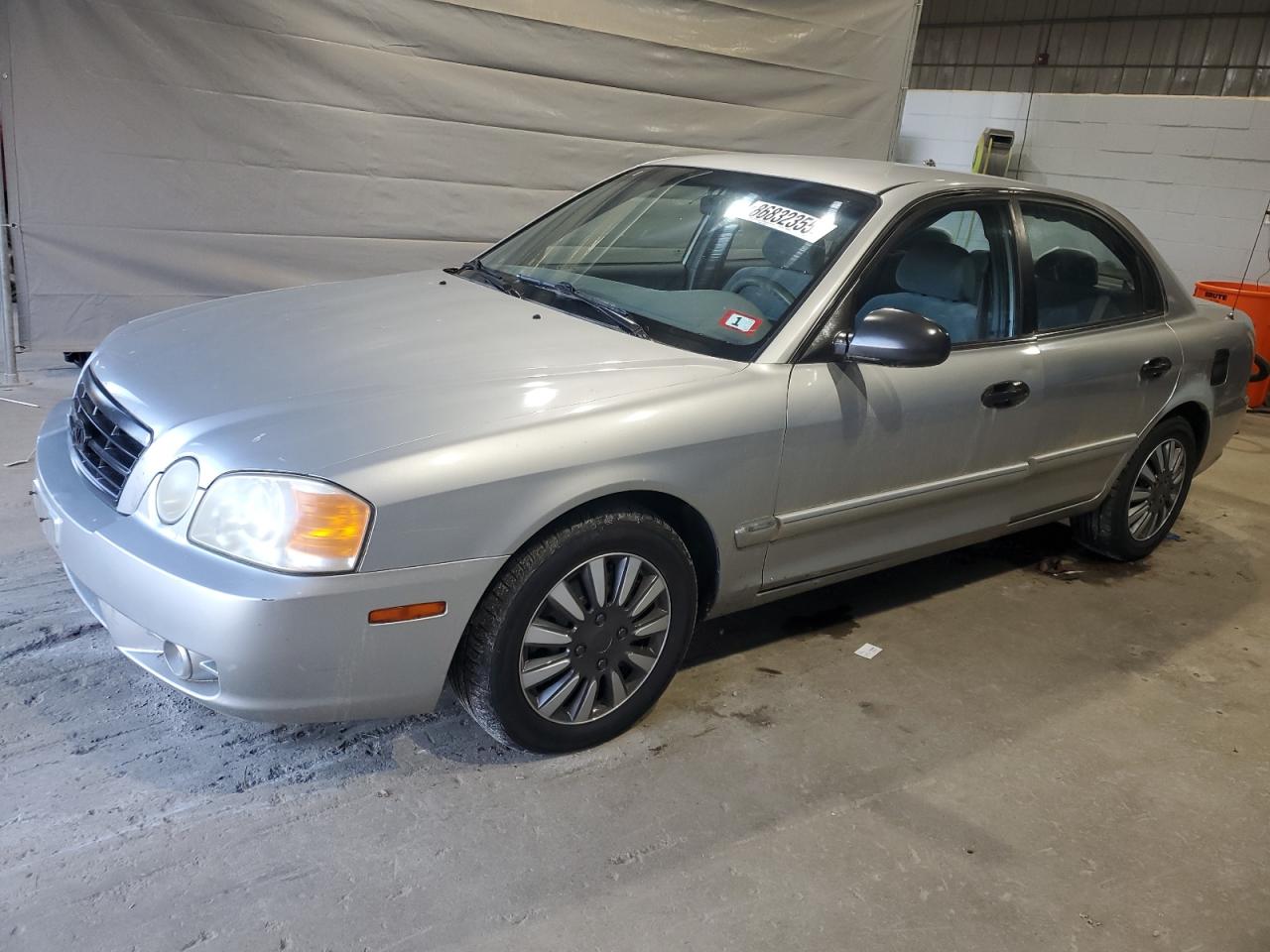 2004 Kia Optima Lx Silver vin: KNAGD126545257834