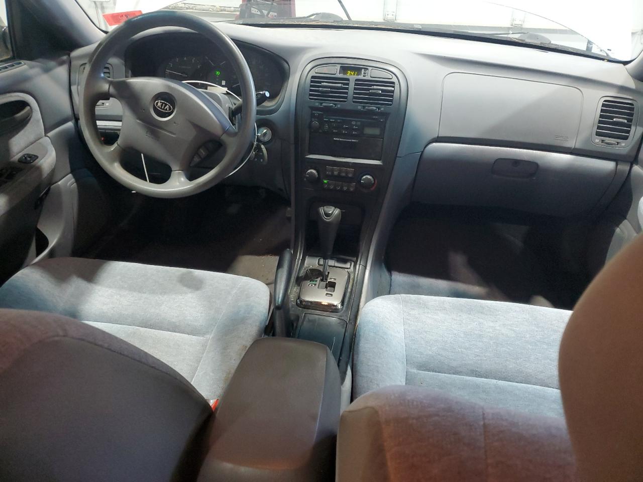2004 Kia Optima Lx Silver vin: KNAGD126545257834