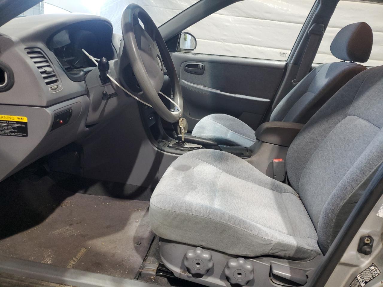 2004 Kia Optima Lx Silver vin: KNAGD126545257834