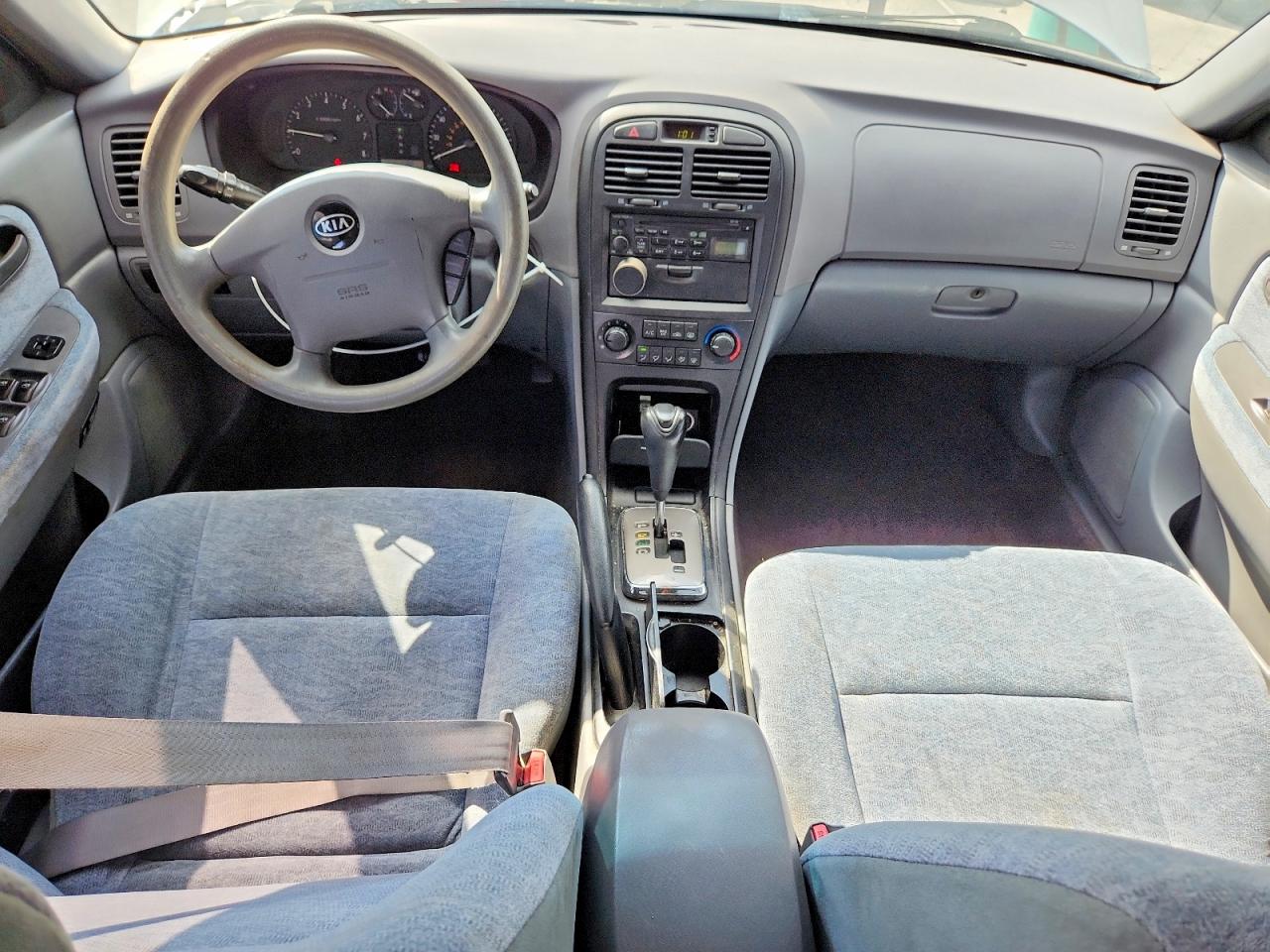 2005 Kia Optima Lx Silver vin: KNAGD126555383175