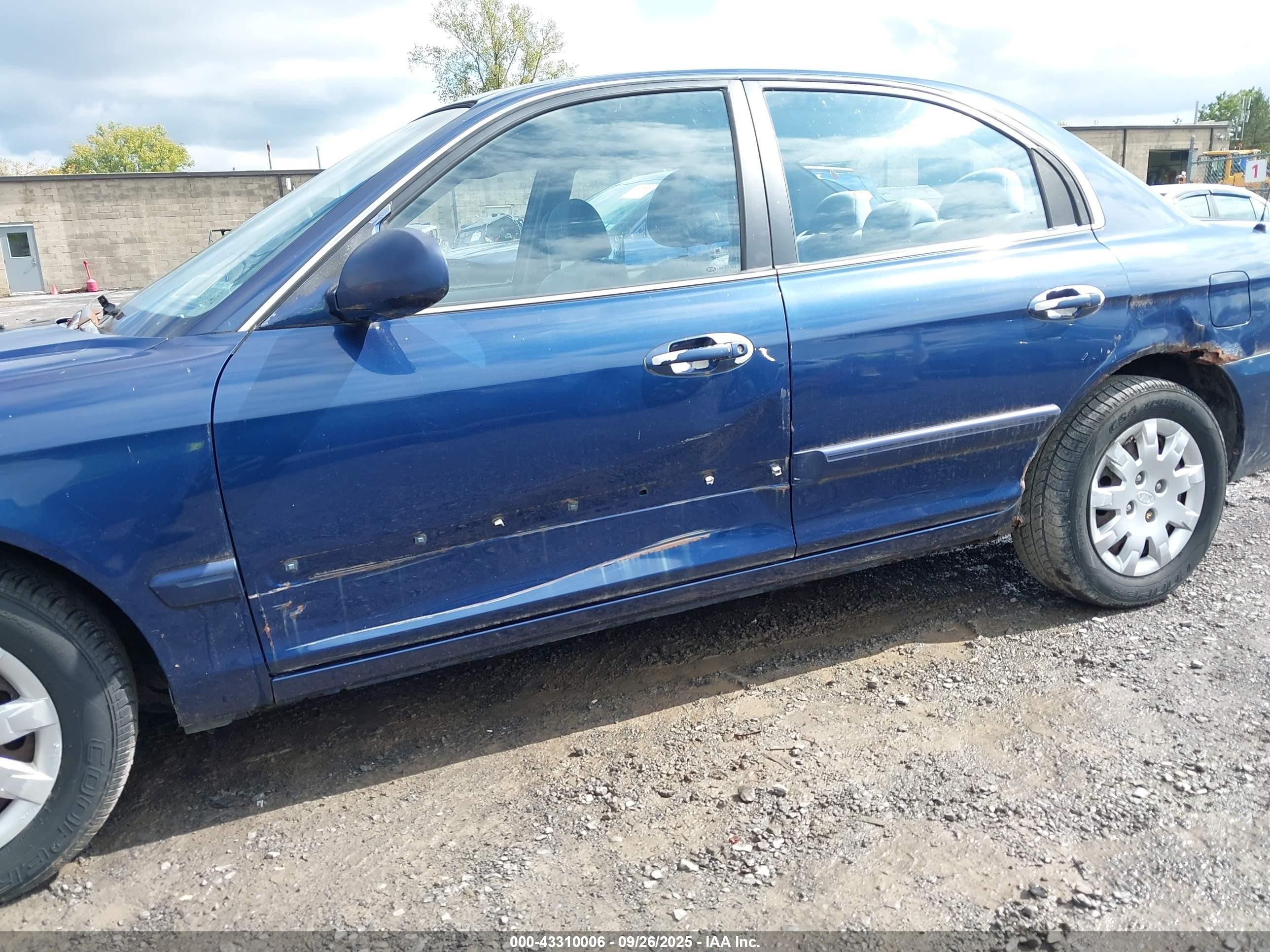 2004 Kia Optima Ex/lx Синий vin: KNAGD126645308208