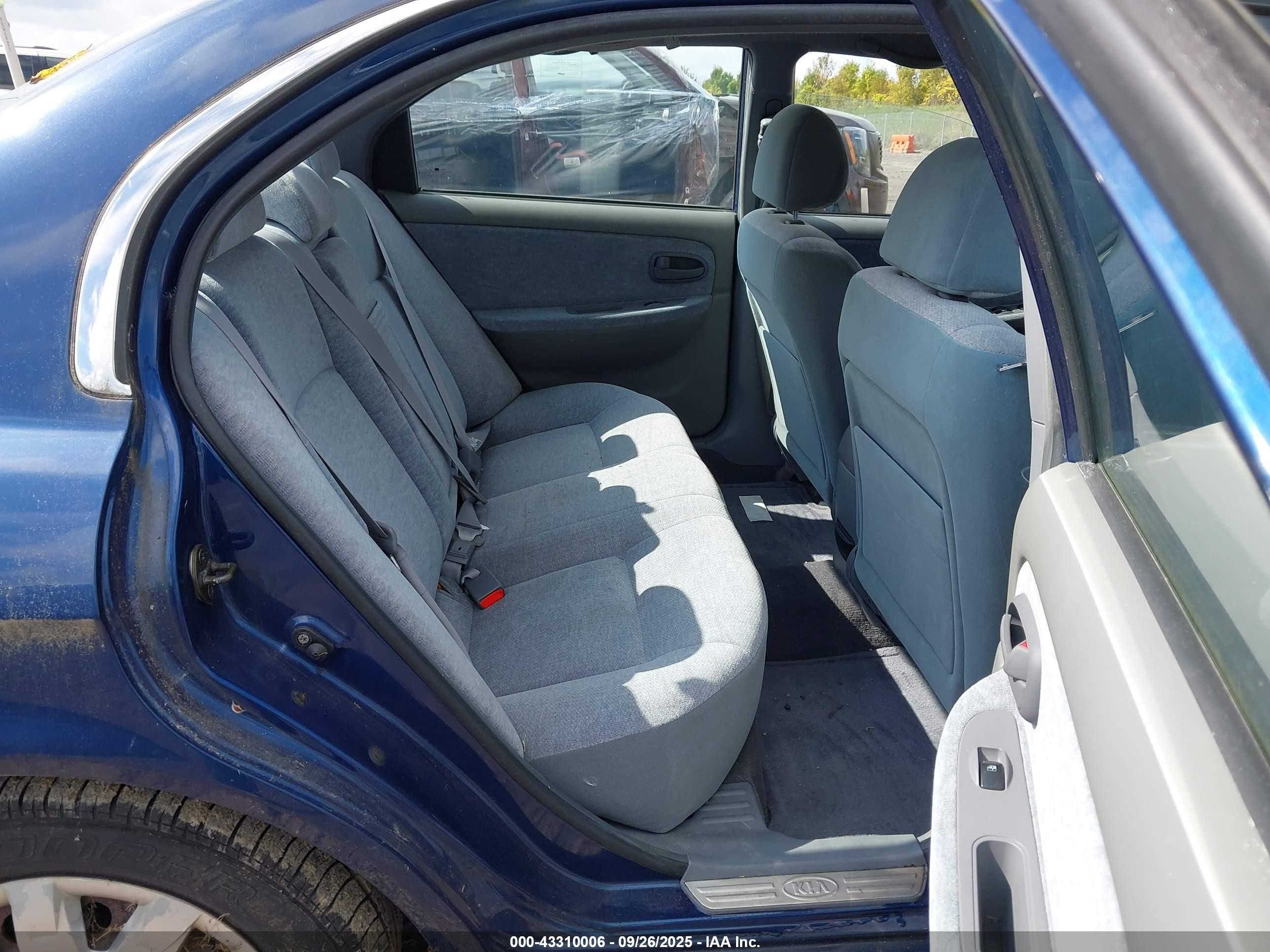 2004 Kia Optima Ex/lx Синий vin: KNAGD126645308208