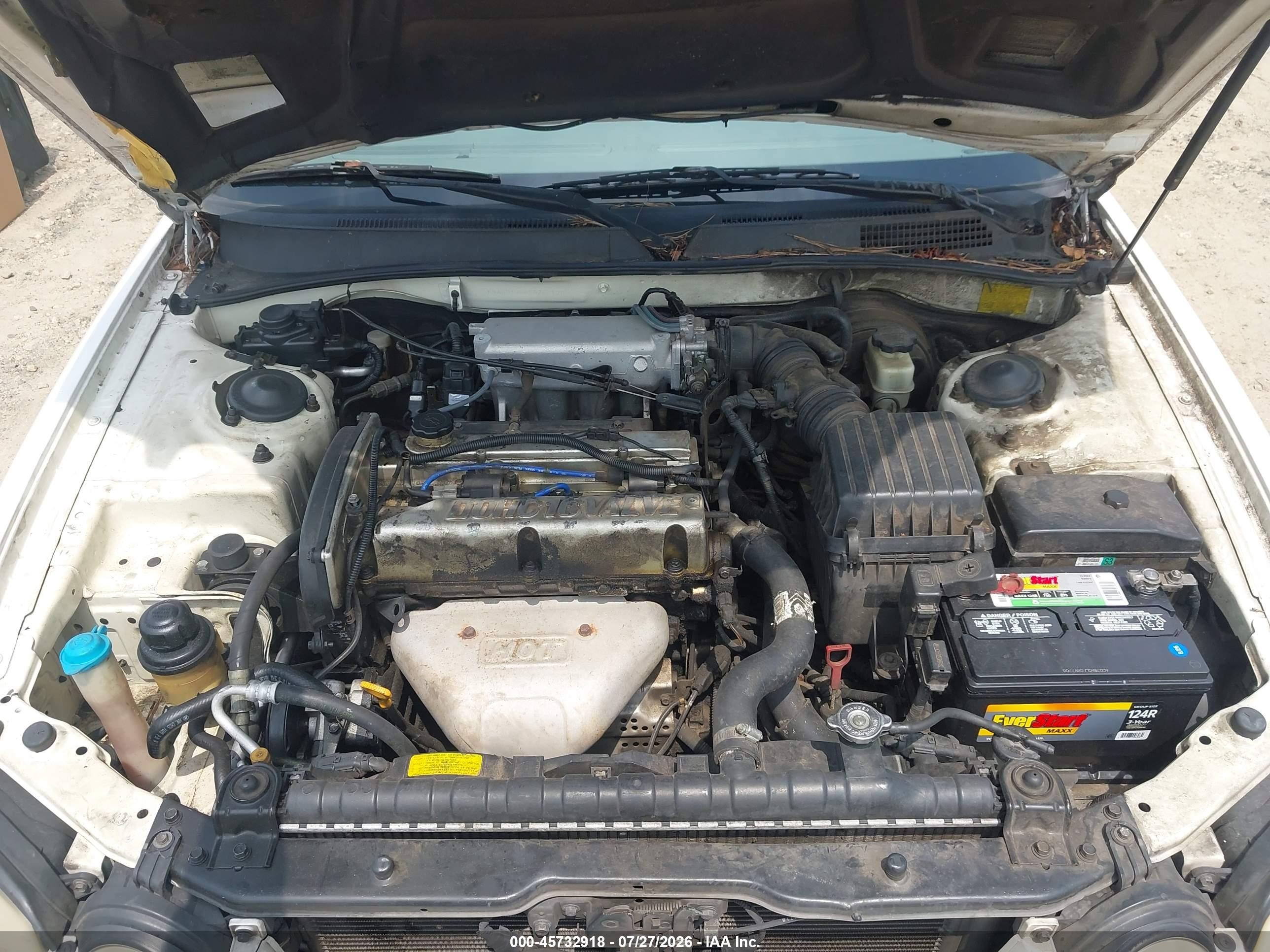 2005 Kia Optima Ex/lx White vin: KNAGD126655385128