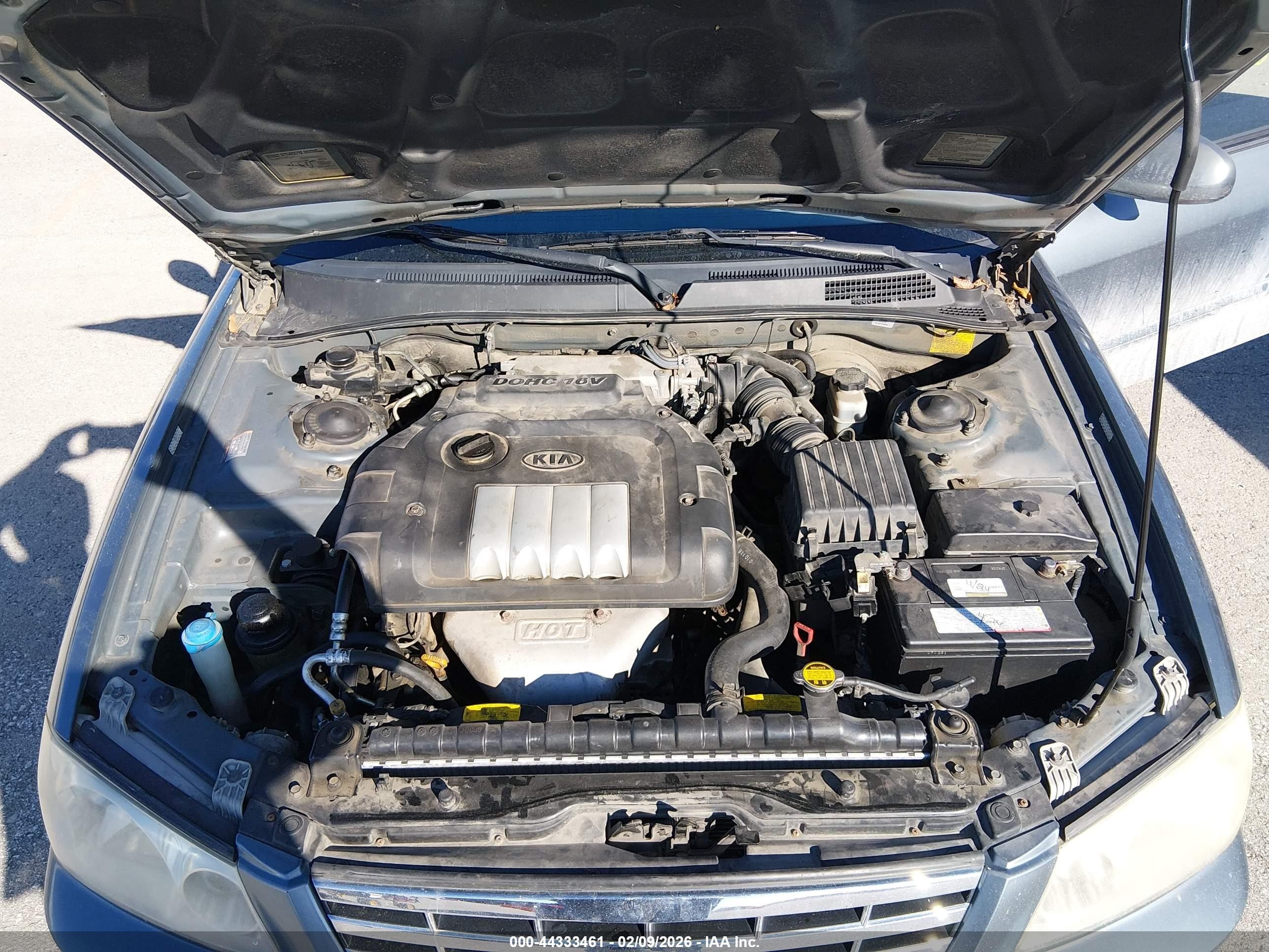 2001 Kia Optima Lx/se Light Blue vin: KNAGD126715089349