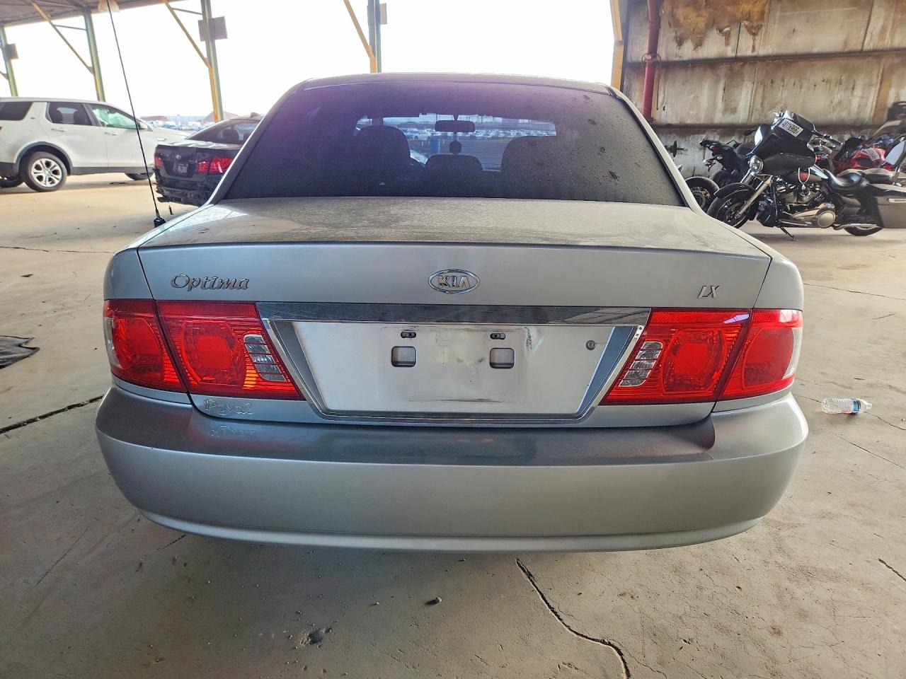 2004 Kia Optima Lx Silver vin: KNAGD126745362696