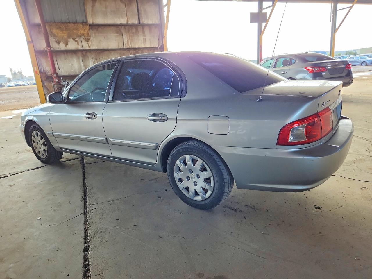 2004 Kia Optima Lx Silver vin: KNAGD126745362696