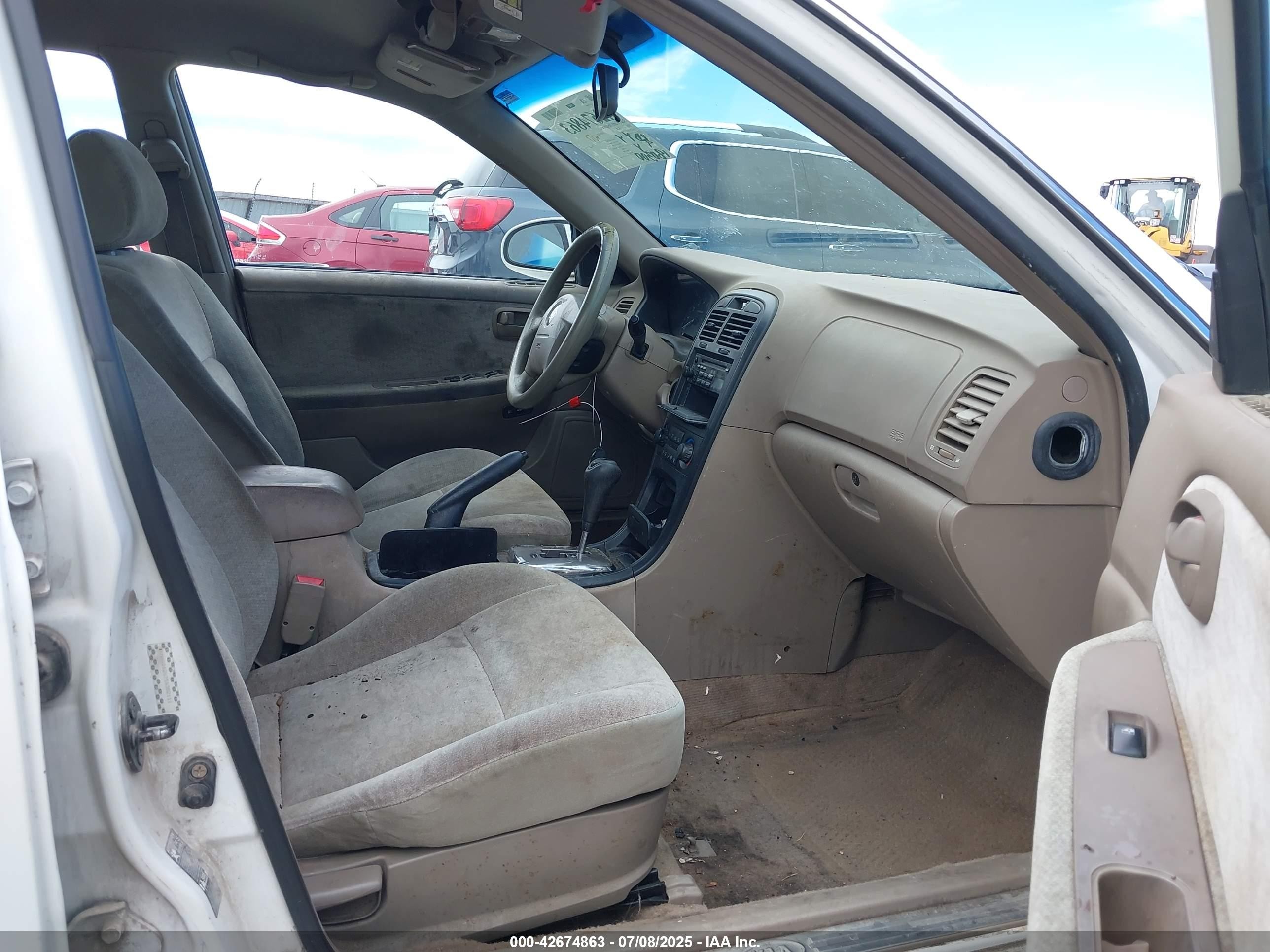 2005 Kia Optima Ex/lx White vin: KNAGD126755382111