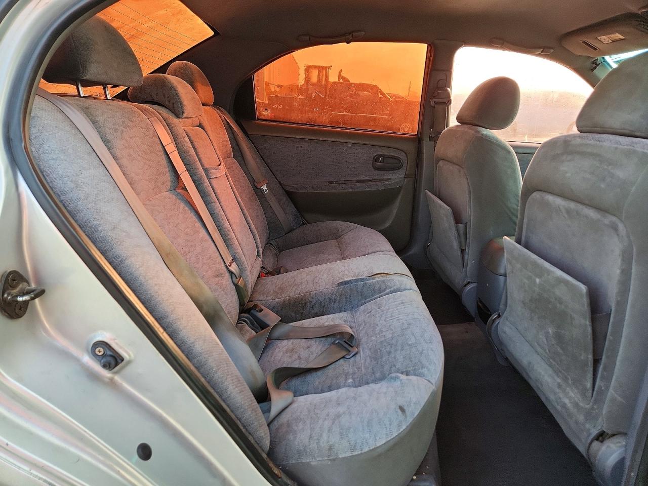 2005 Kia Optima Lx Silver vin: KNAGD126755435762
