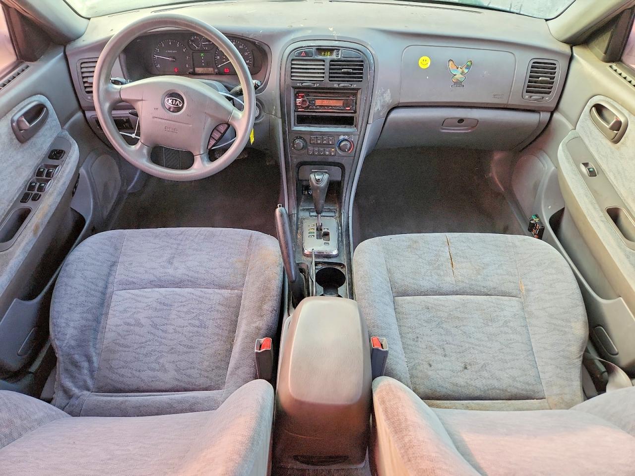 2005 Kia Optima Lx Silver vin: KNAGD126755435762