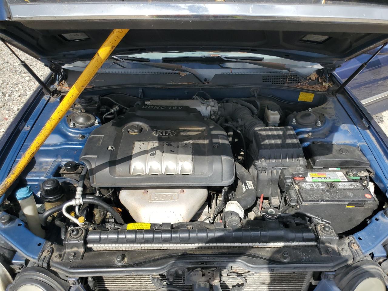 2004 Kia Optima Lx Синий vin: KNAGD126845305648