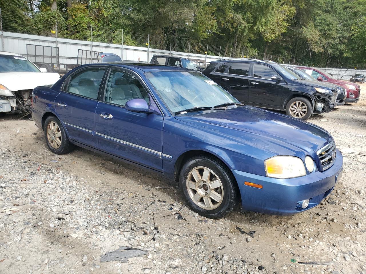 2004 Kia Optima Lx Синий vin: KNAGD126845305648